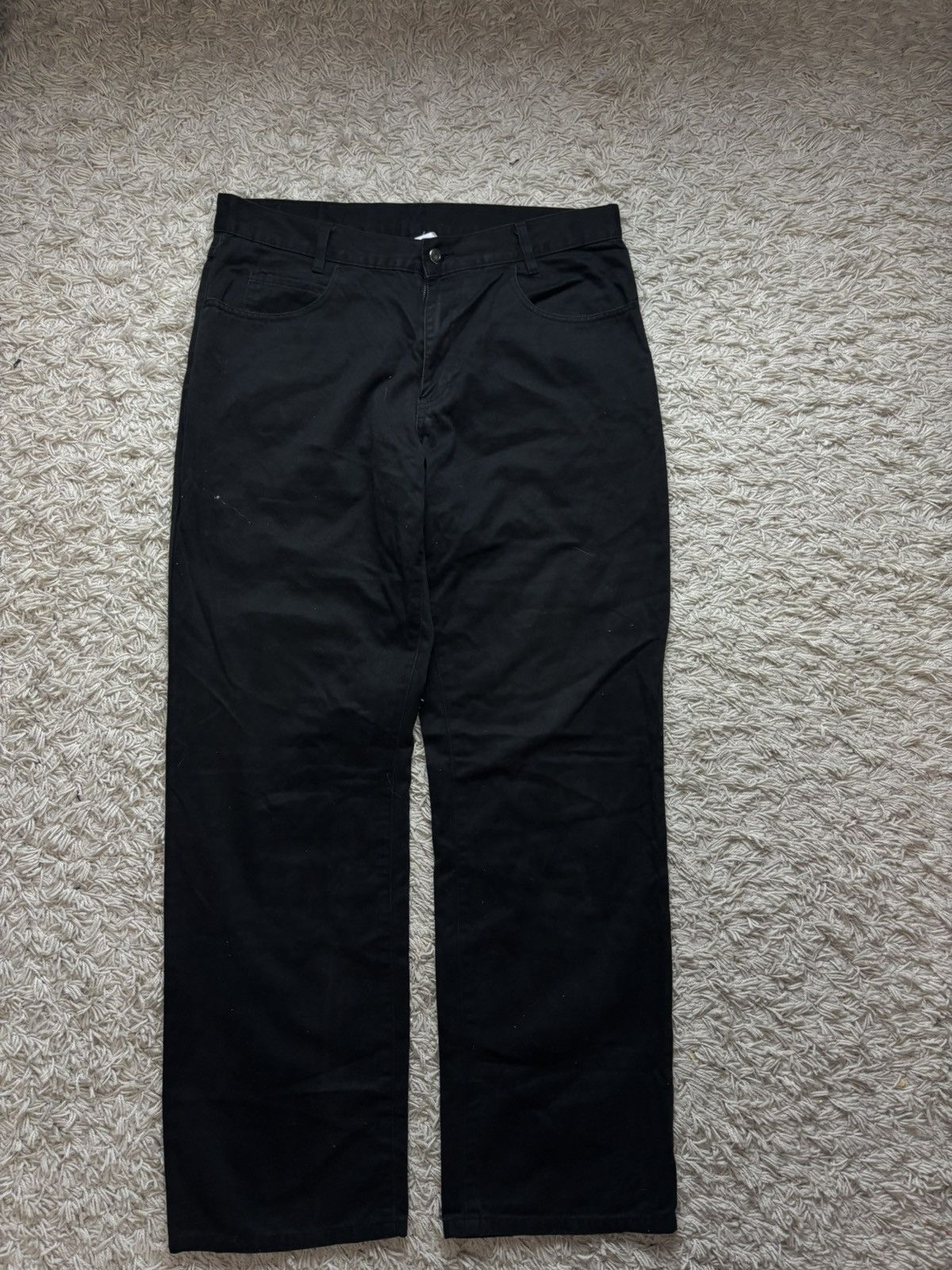 Designer × Vintage × Yves Saint Laurent Vintage Denim Pants YvesSaintLaurent Big Logo Size US 34 / EU 50 - 5 Thumbnail