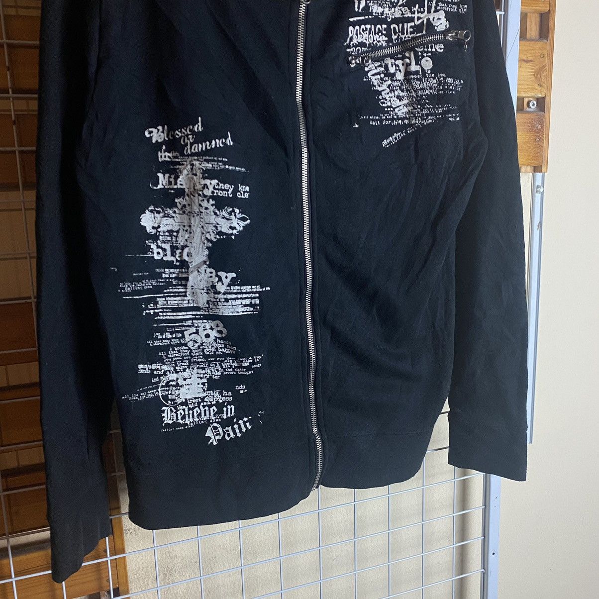 Japanese Brand × Vintage Vintage Batsu Studio Cross Design Hoodies Size US M / EU 48-50 / 2 - 4 Thumbnail