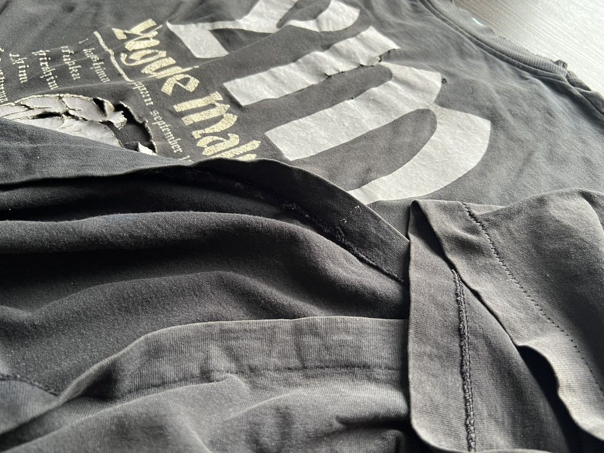 Band Tees × Vintage Vintage Trashed Yngwie Malmsteen The Magnum Opus 95 Tour Tee Size US XL / EU 56 / 4 - 9 Thumbnail