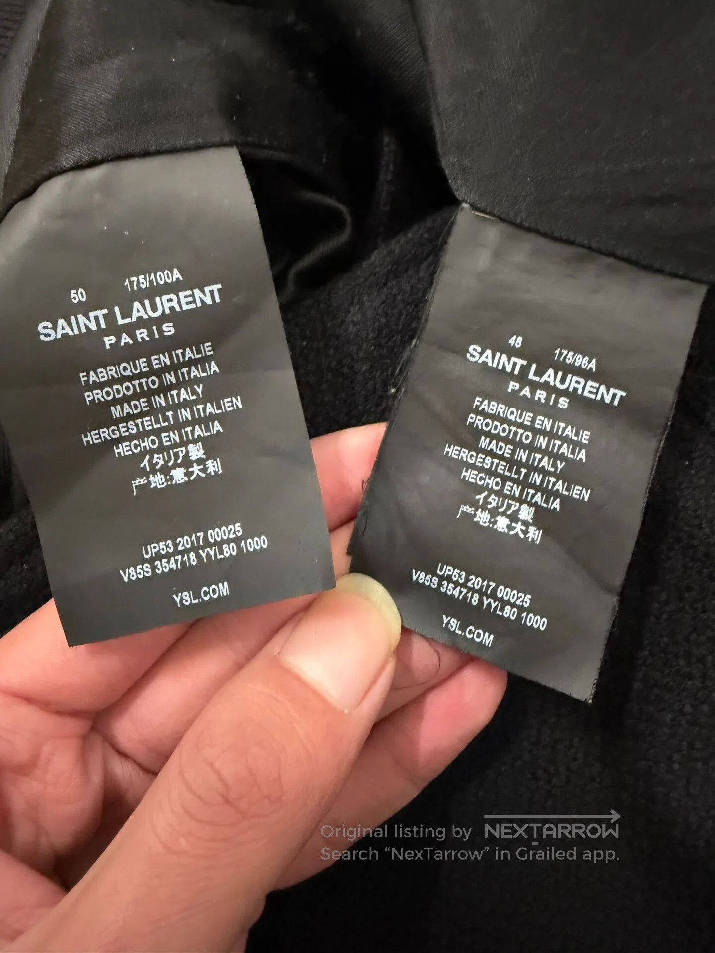 Saint Laurent Paris Saint Laurent Black and White Teddy Jacket. Size US M / EU 48-50 / 2 - 4 Thumbnail