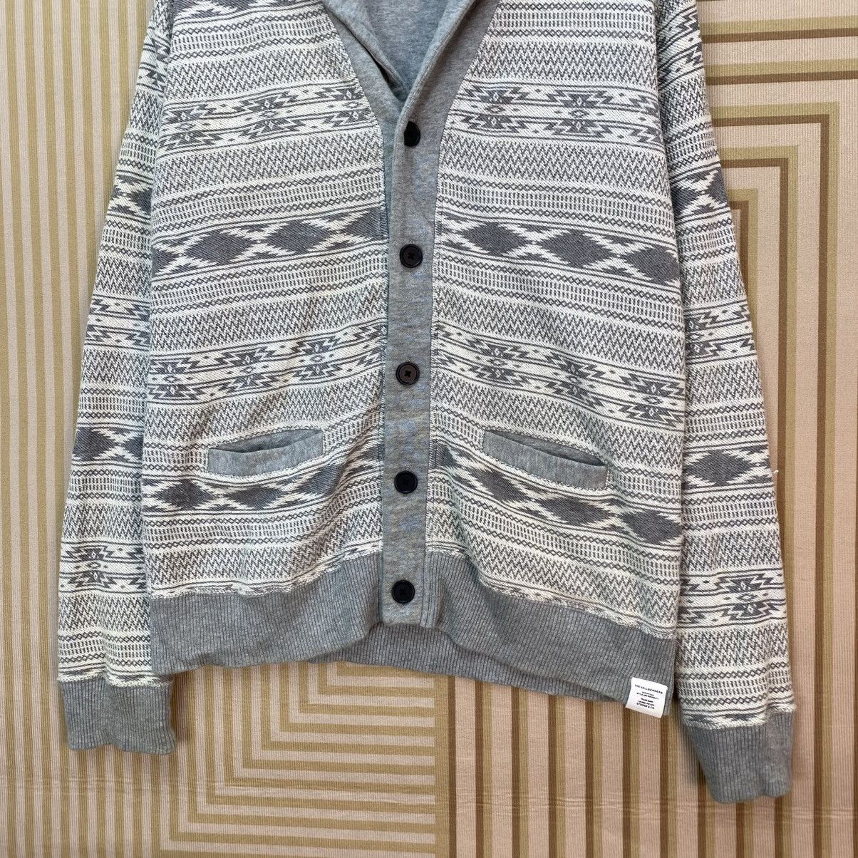 Native 🫶 Stooge & Co style Geometric Patterned Cardigan Size US M / EU 48-50 / 2 - 3 Thumbnail
