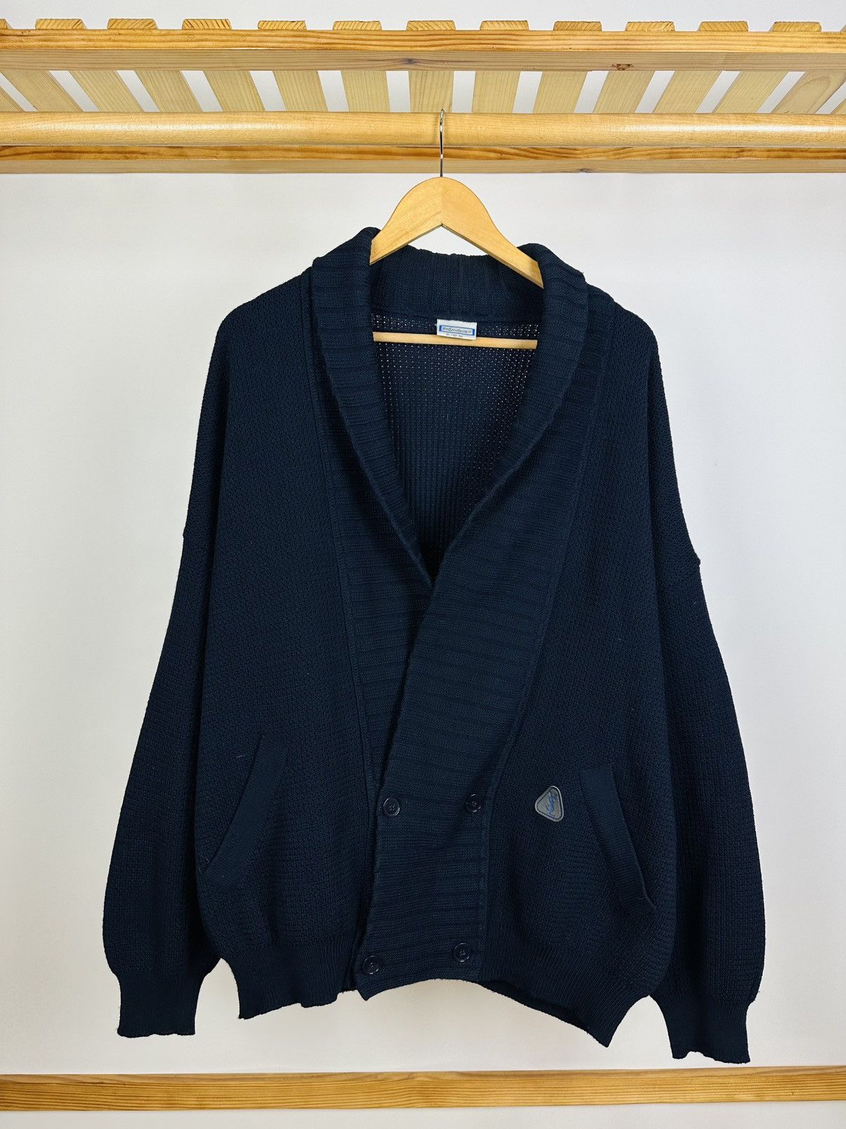 1990 YVES SAINT LAURENT MOHAIR CARDIGAN