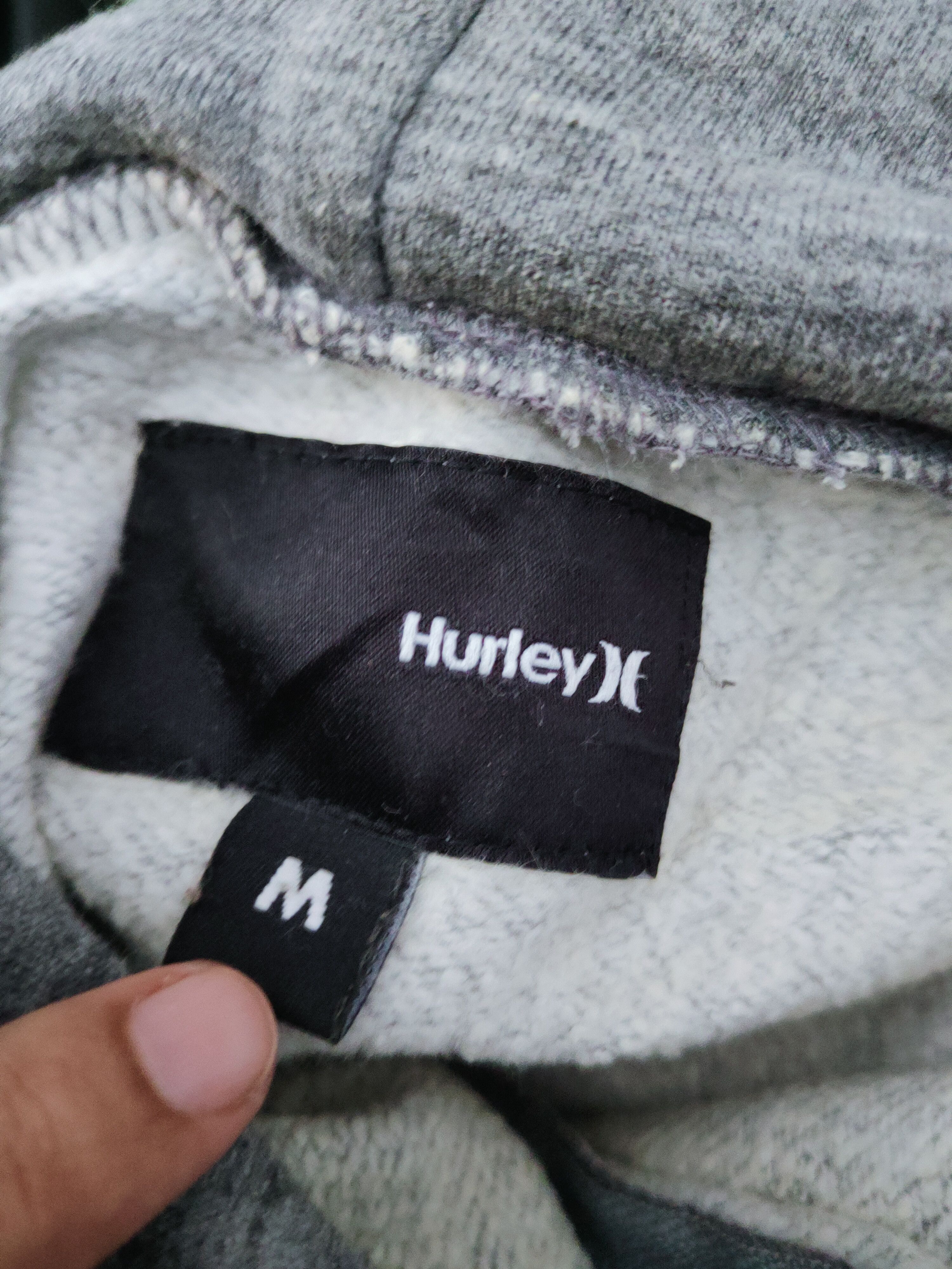 Hurley × Vintage Vintage & Faded Hurley Dark Gray Go Surf Hoodie Sweaters Size US M / EU 48-50 / 2 - 14 Thumbnail