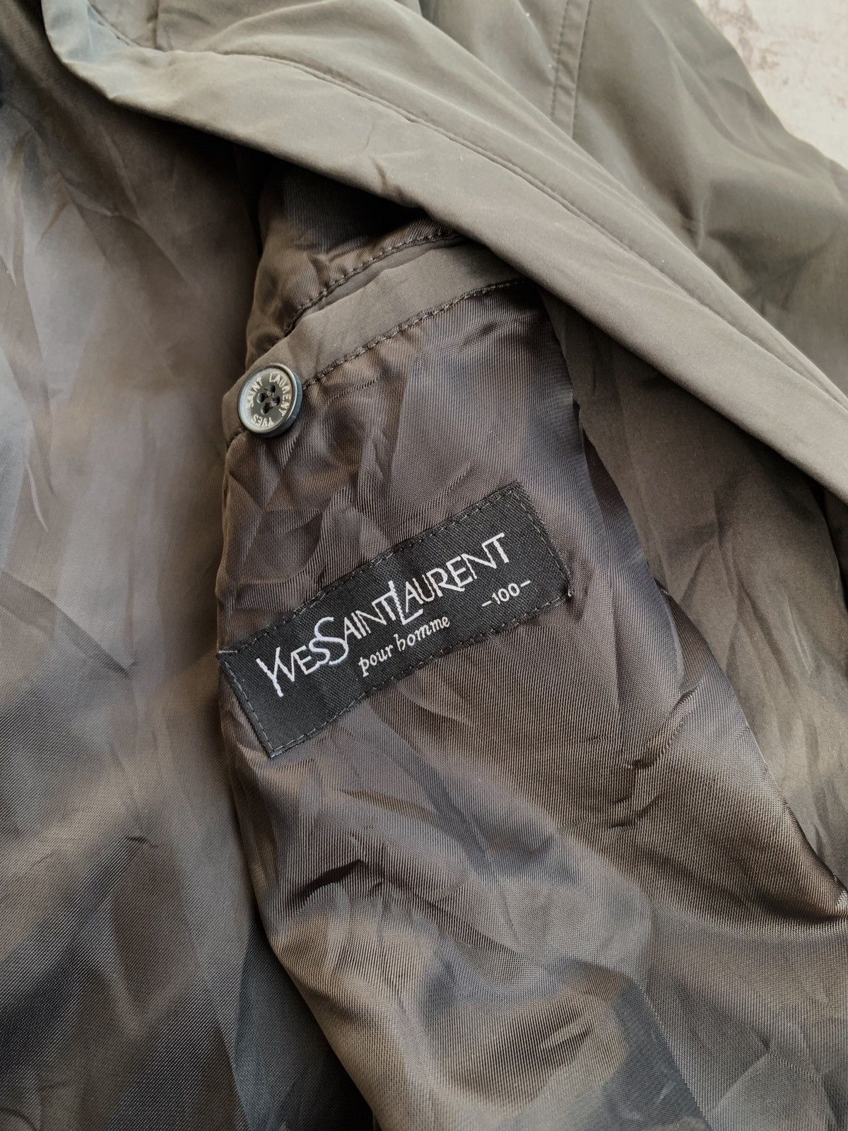 Yves Saint Laurent Work jacket Yves saint laurent black Size US L / EU 52-54 / 3 - 3 Thumbnail