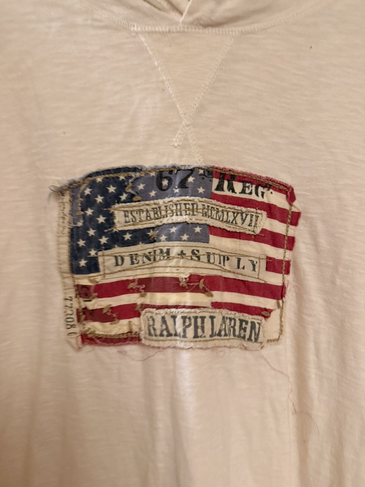 Denim & Supply Ralph Lauren Vintage Denim & Supply American Flag Long Sleeve Size US XL / EU 56 / 4 - 2 Thumbnail