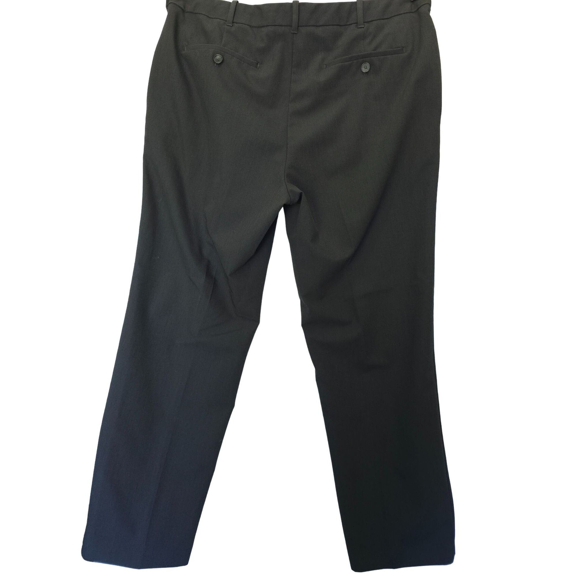 Van Heusen Van Heusen Mens Black Dress Pants Size 36x32 Classic Fit Size US 36 / EU 52 - 3 Thumbnail