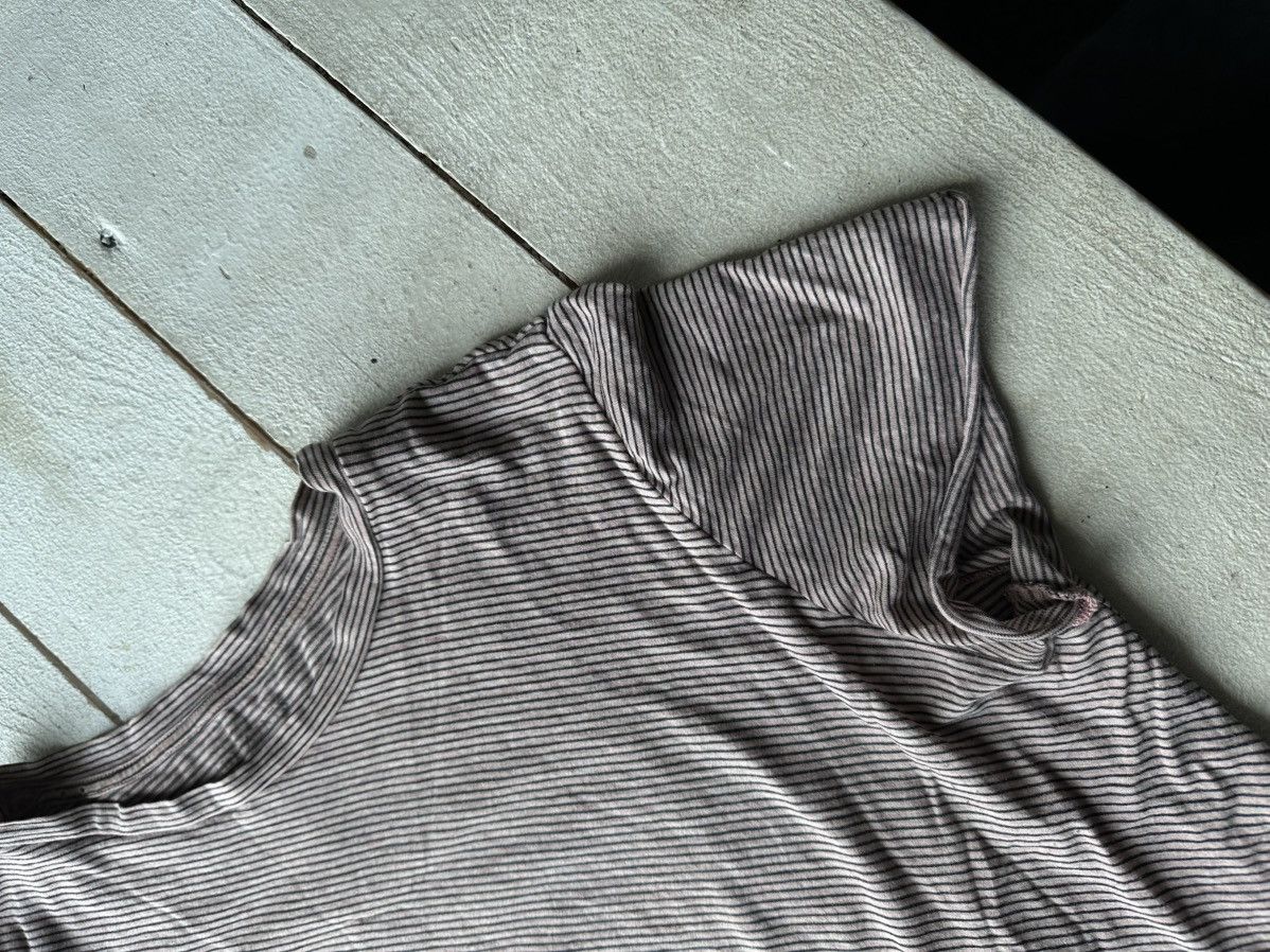 Allsaints 🚨ALLSAINTS WOMEN ASYMMETRICAL T-SHIRT TOP LUXURY OPIUM Size M / US 6-8 / IT 42-44 - 5 Thumbnail