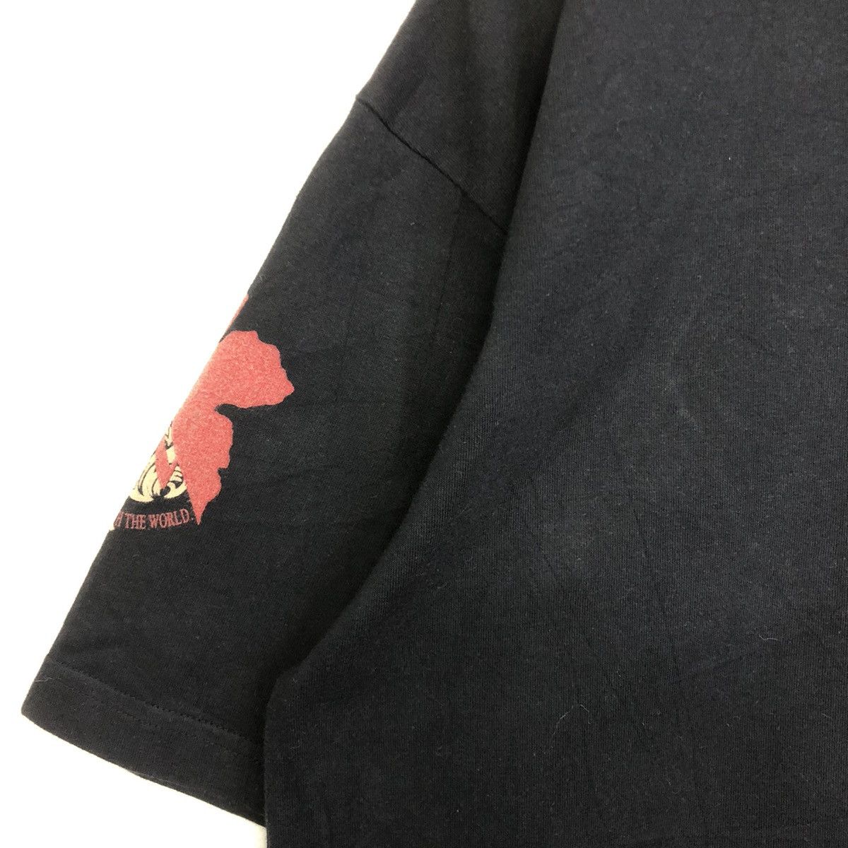 Anime × Japanese Brand Evangelion X Oriental Brand Anime Motive Backhitt Tshirt Size US XL / EU 56 / 4 - 9 Thumbnail