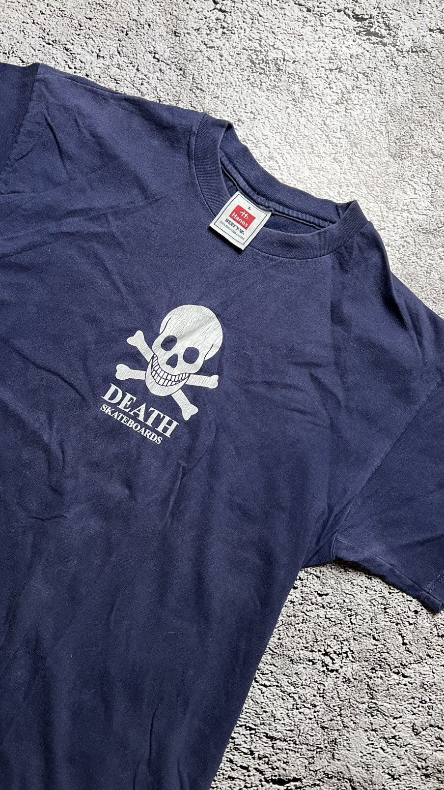 Hanes × Hook-Ups × Vintage VTG 90’s Death Skateboards OG skull skate games vintage tee Size US L / EU 52-54 / 3 - 2 Thumbnail