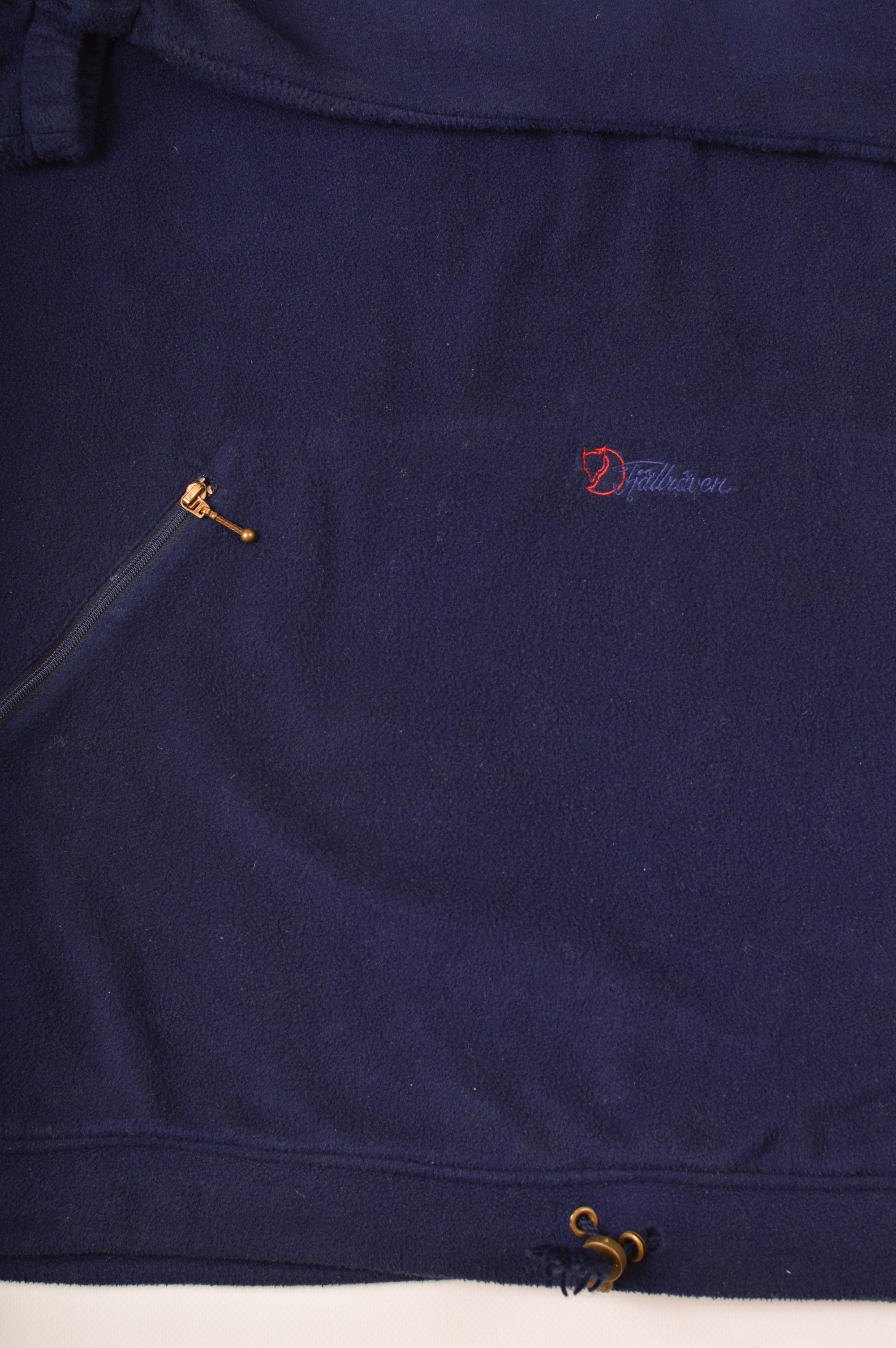 Fjallraven × Vintage Fjallraven Casual Vintage Zip-Up Fleece Anorak Size US XL / EU 56 / 4 - 4 Thumbnail