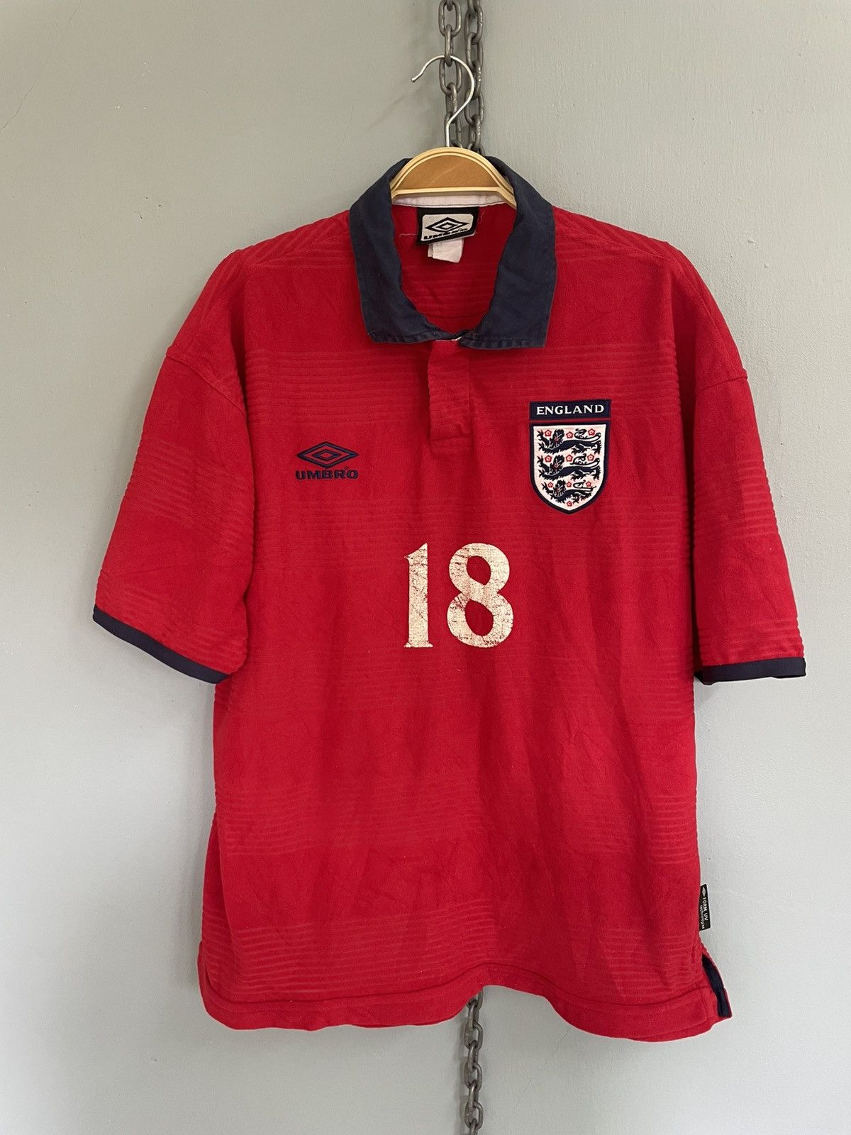 Umbro Vintage 1999-2000 England jersey Umbro Size US M / EU 48-50 / 2 - 1 Thumbnail