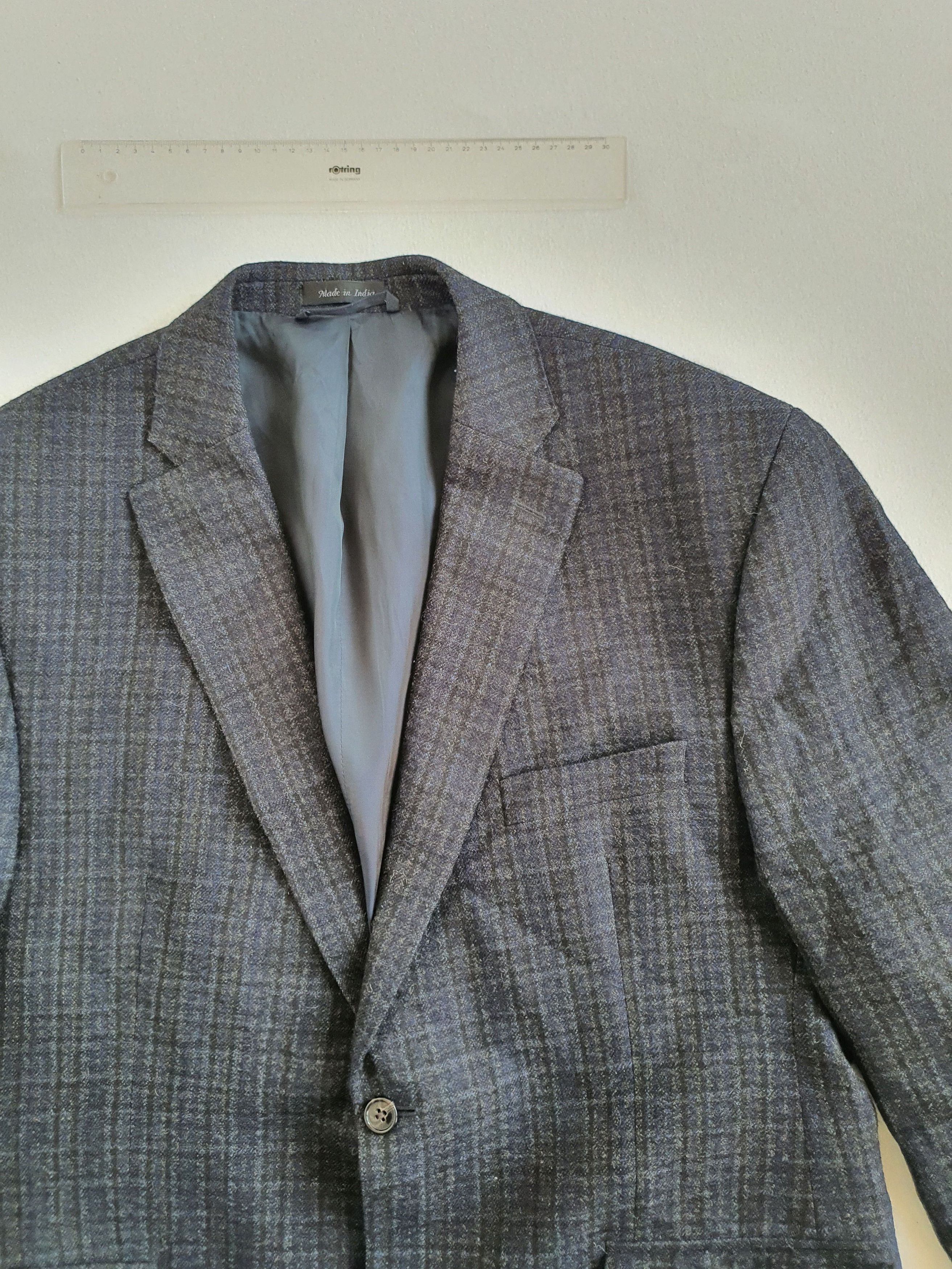 Ralph Lauren LAUREN (Ralph Lauen) - Windowpane Check Blazer Jacket Size 46R - 4 Thumbnail