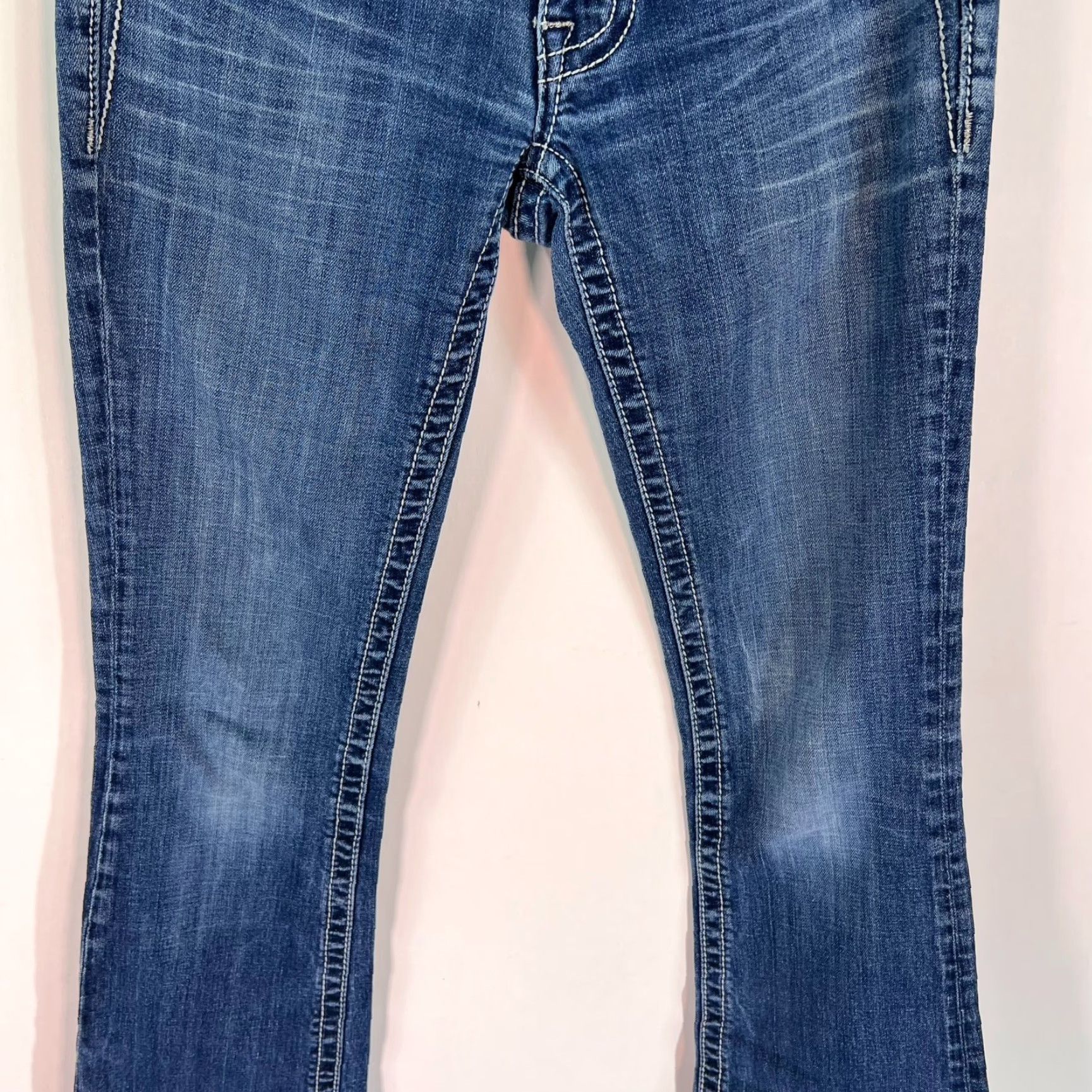 Miss Me VINTAGE Miss Me Jeans Womens Size 27 Blue Boot Cut Signature 30X32 Size 27" / US 4 / IT 40 - 4 Thumbnail