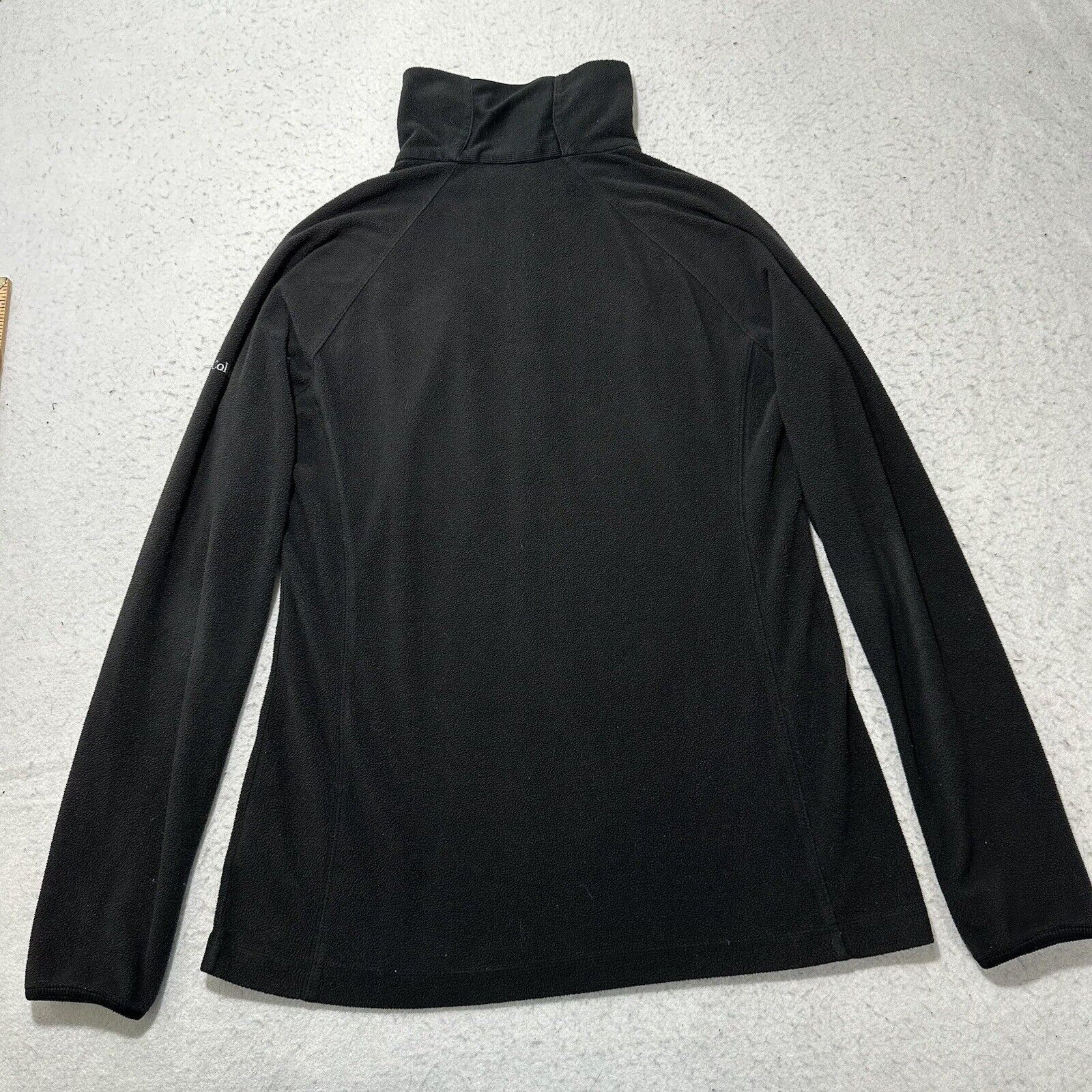 Columbia Columbia Medium Fleece 1/4 Zip Black Sweatshirt Embroidered Size M / US 6-8 / IT 42-44 - 10 Thumbnail