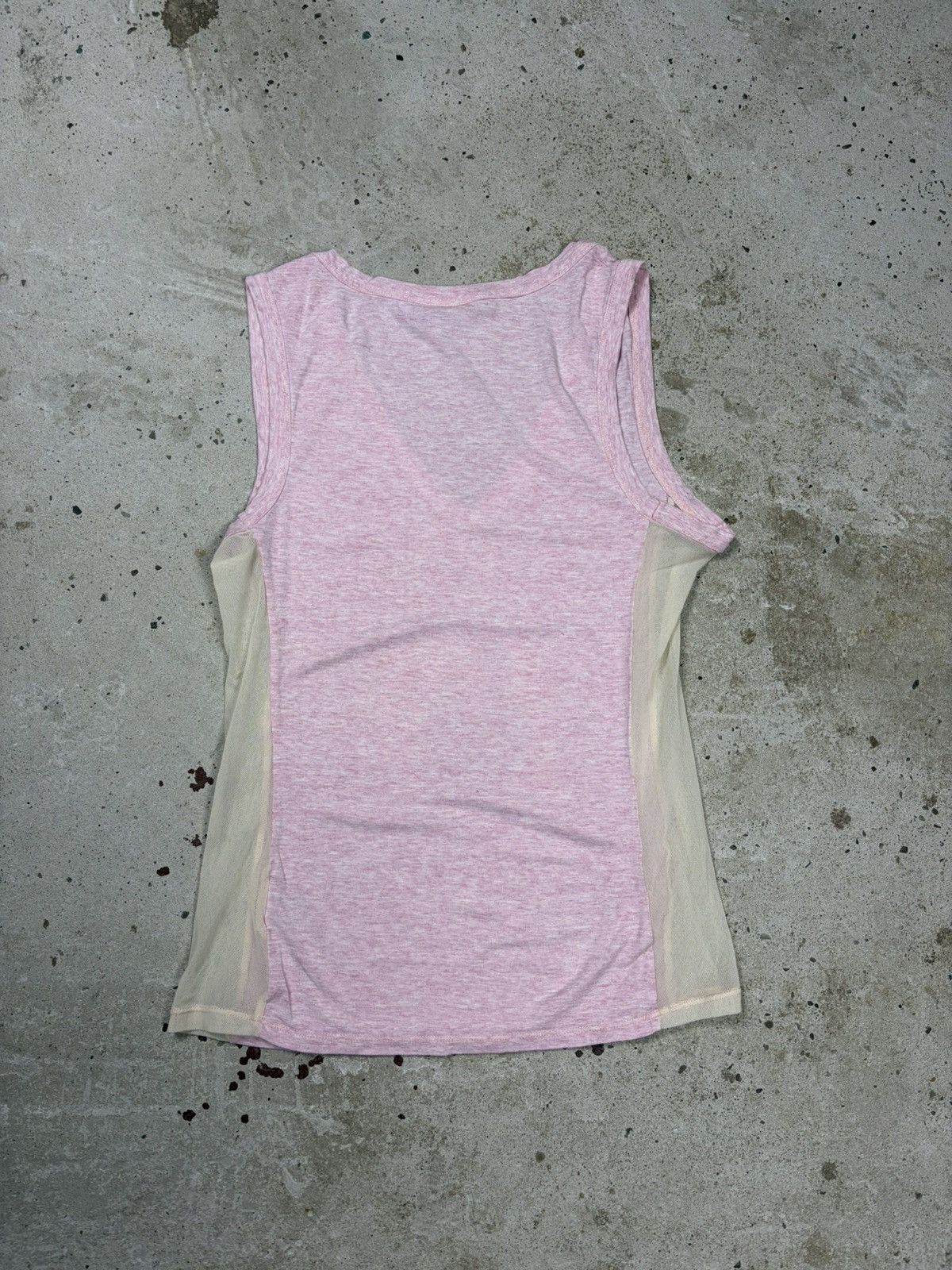 Dolce & Gabbana Vintage 2000s Dolce & Gabbana Freedom Tank Top T Shirt Mesh Size M / US 6-8 / IT 42-44 - 2 Thumbnail