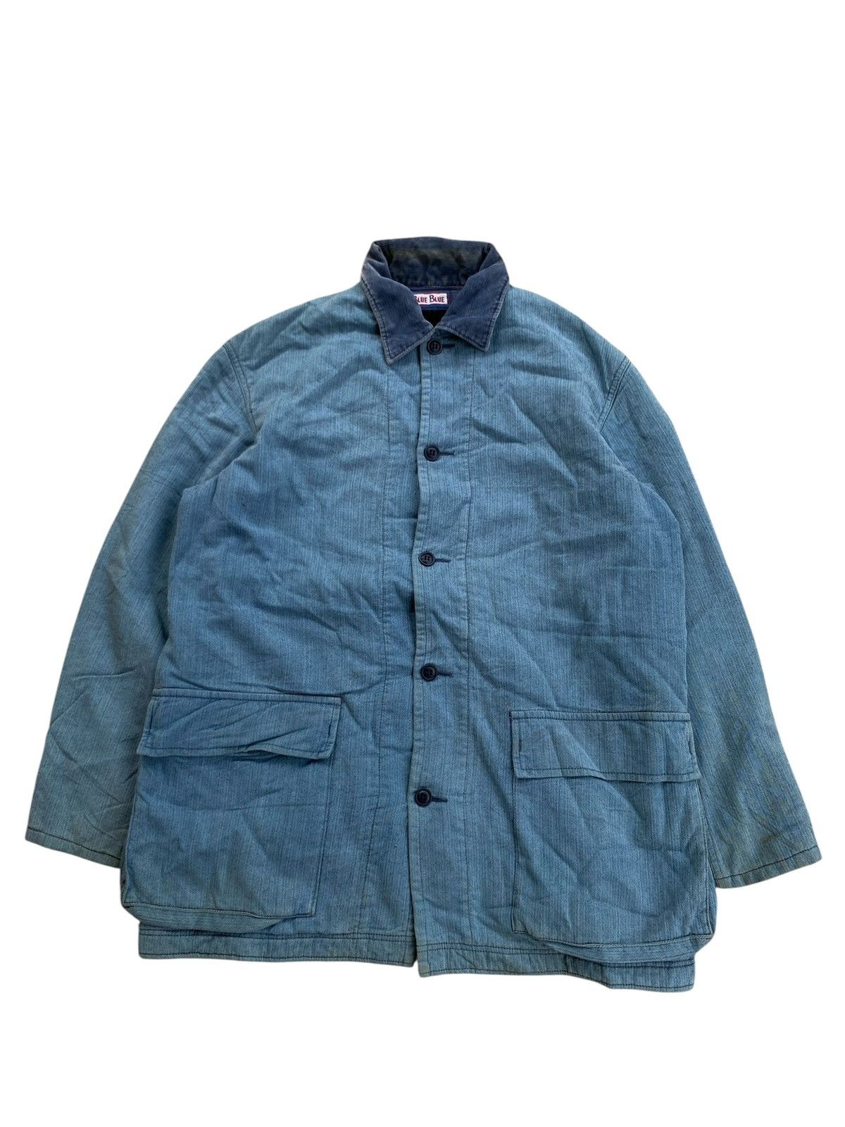 Blue Blue Japan Blue blue japan denim core jacket Size US L / EU 52-54 / 3 - 1 Thumbnail