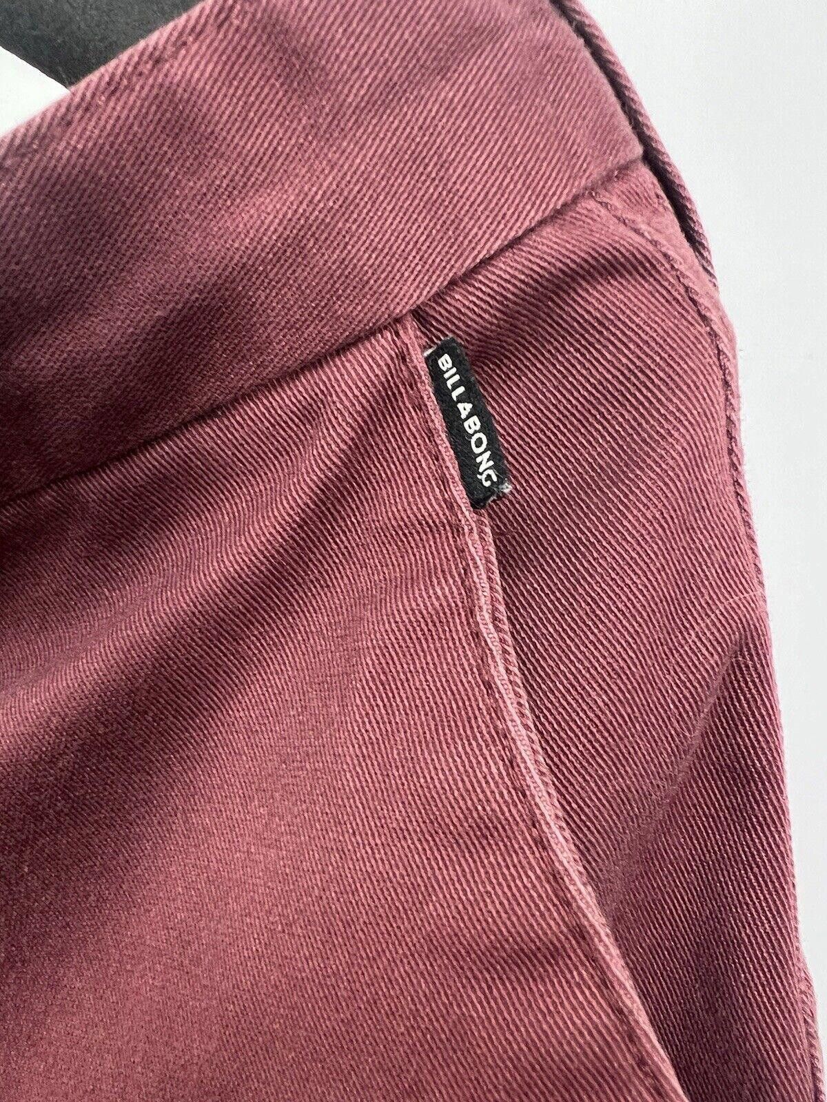 Billabong Billabong Shorts Mens 32 Burgundy Size US 32 / EU 48 - 4 Thumbnail