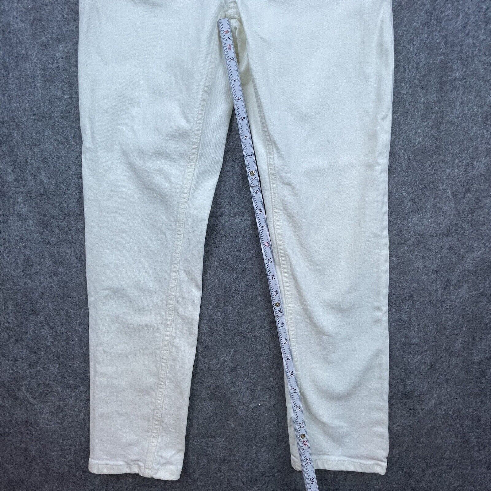 Everlane Everlane Jeans Womens 25 White Cheeky Jean Slim Straight Size 25" / US 0 / IT 36 - 6 Thumbnail