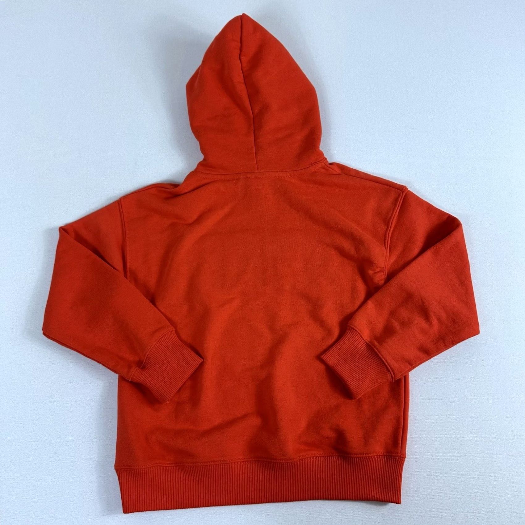 Zara Zara Hoodie California Long Sleeve Pullover Casual Women Size 9 Orange 100% Cotton Fleece Regular Sweatshirt PullOver solid Outdoor Sports Womens Size M / US 6-8 / IT 42-44 - 2 Thumbnail