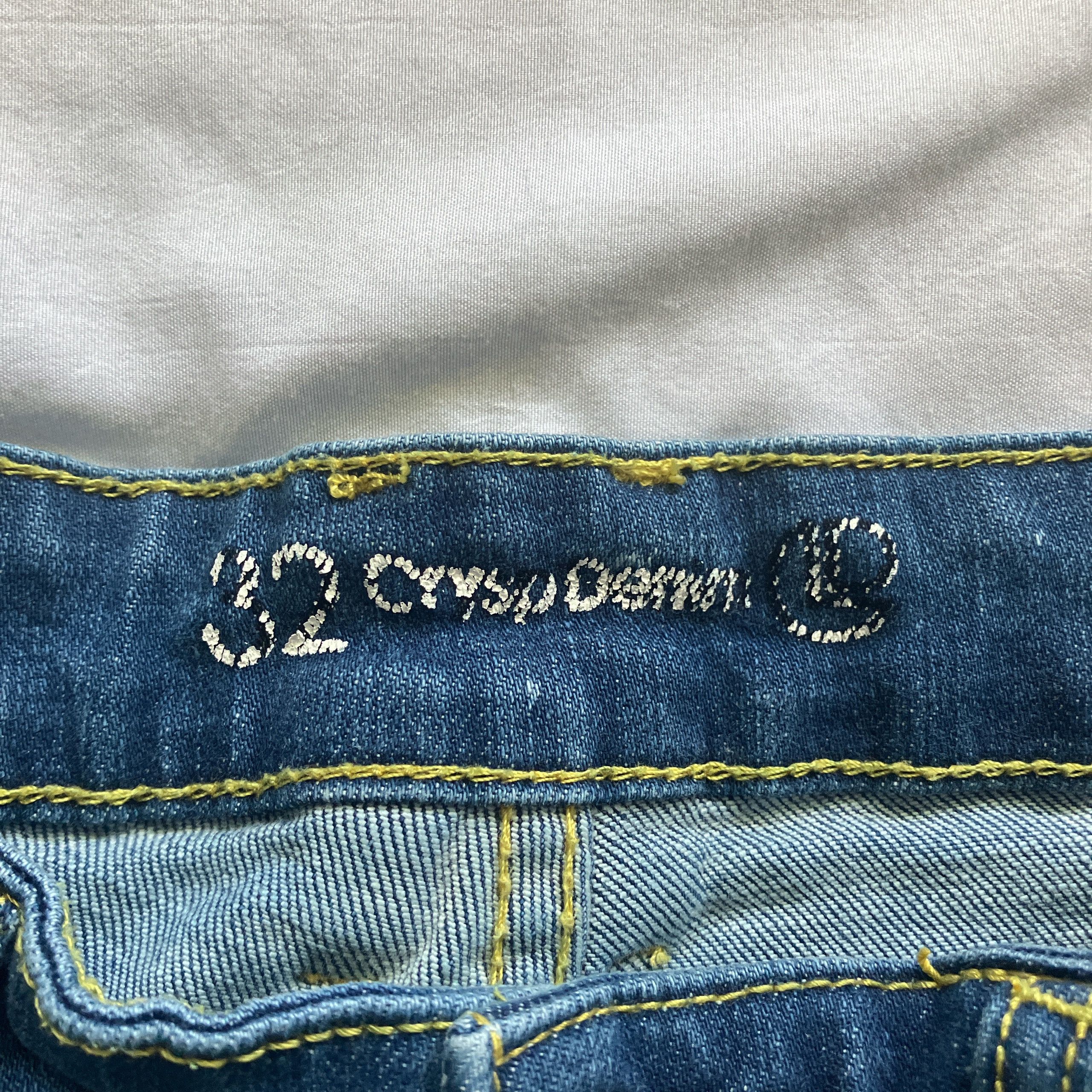 Crysp Denim × Vintage Crysp Denim Blue Jeans Size US 32 / EU 48 - 6 Thumbnail