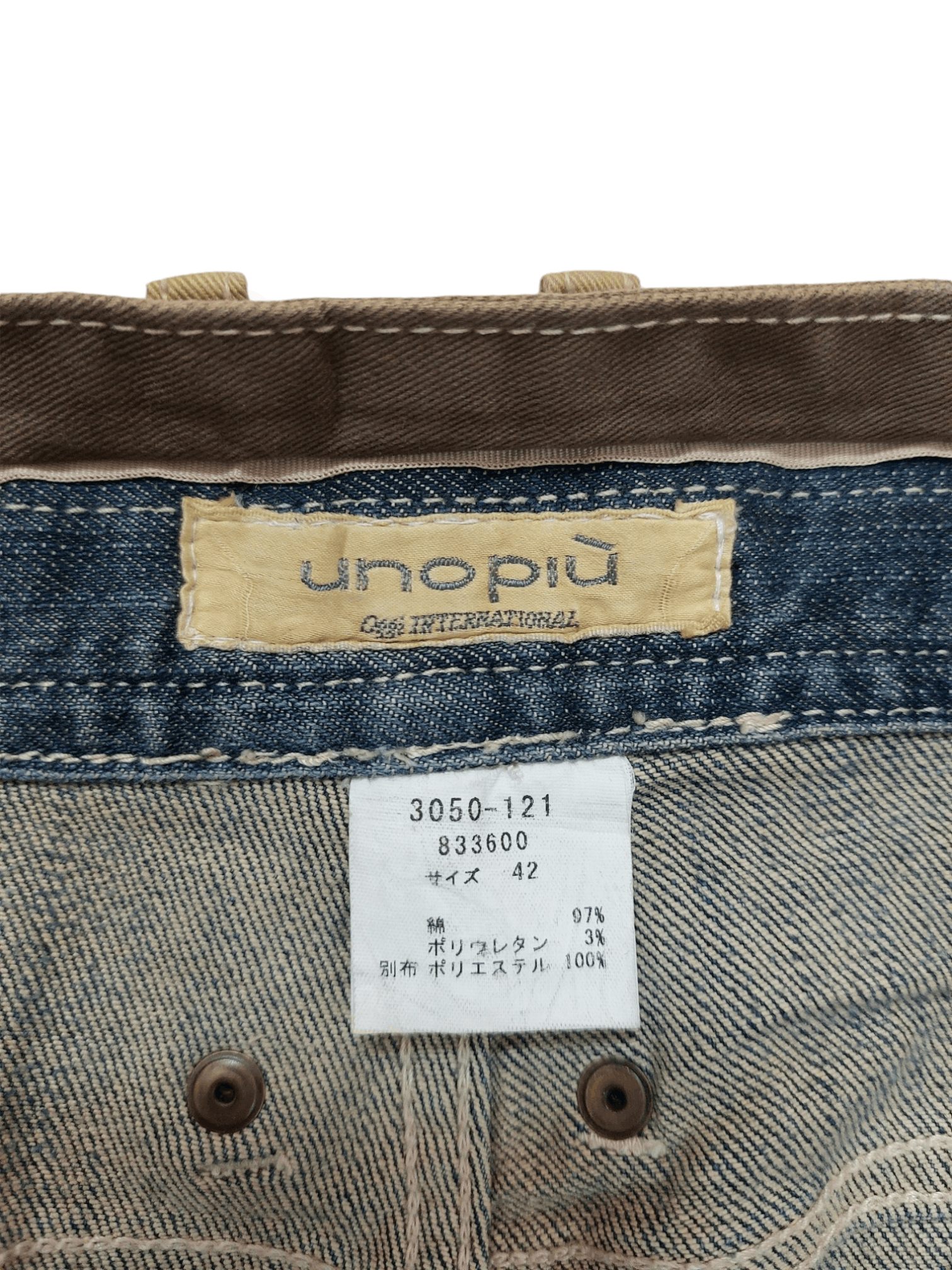 Other Vintage Flare Unopiu Distressed Denim Size 28" / US 6 / IT 42 - 17 Thumbnail