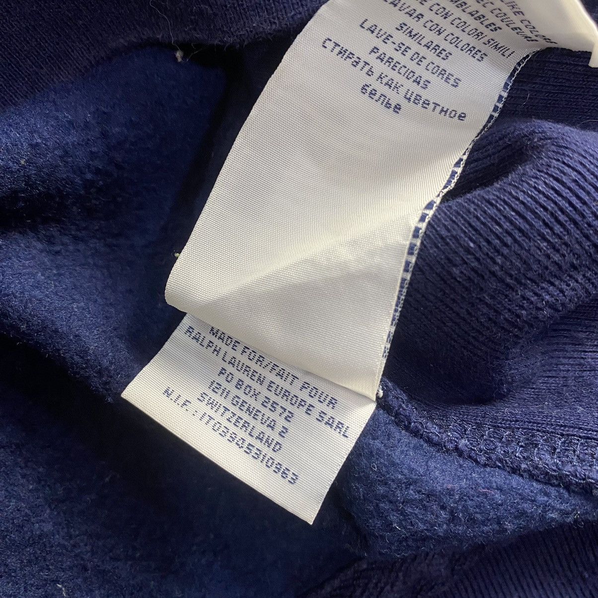 RRL Ralph Lauren RARE‼️ Vintage Polo Ralph Lauren Zip Up Hoodie Bear US Flag Size US M / EU 48-50 / 2 - 6 Thumbnail