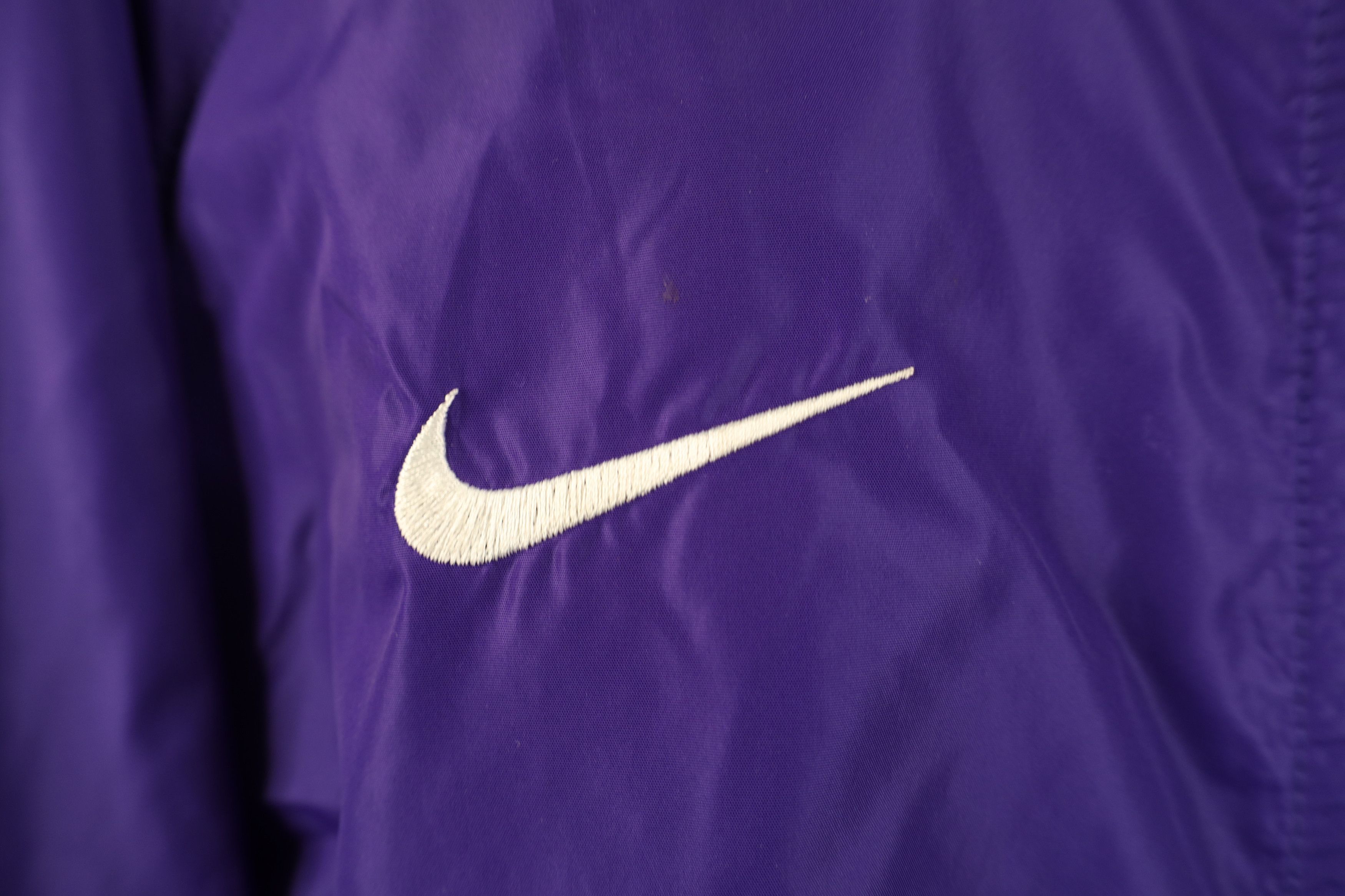 Nike Vintage Nike Scott Mini Swoosh Windbreaker Jacket Purple Size US M / EU 48-50 / 2 - 4 Thumbnail