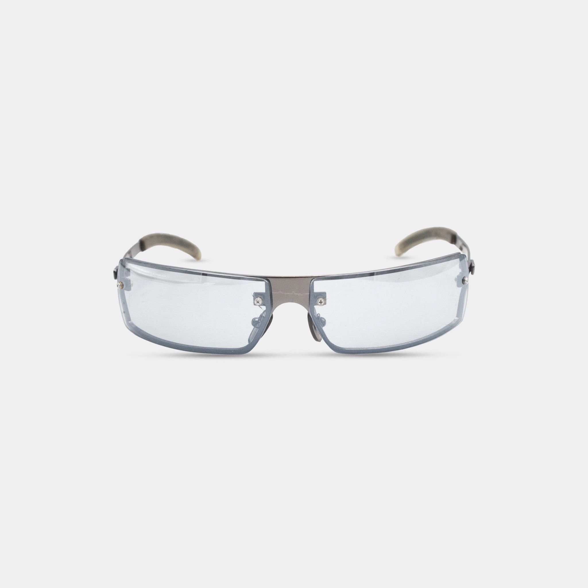 Fendi Clear Rectangular Sunglasses