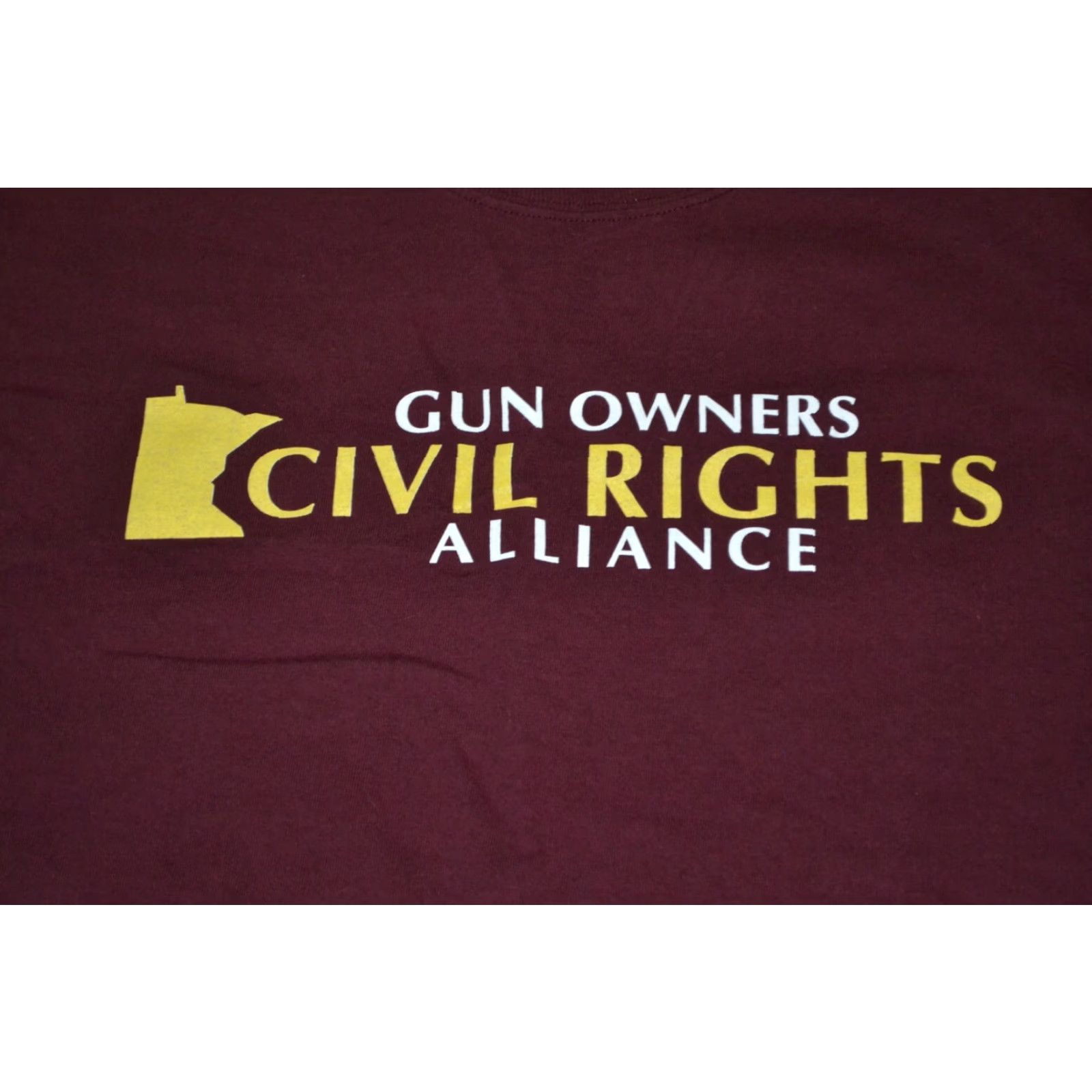 Vintage VINTAGE Minnesota Gun Owners Civil Rights Alliance T Shirt XL MN Gold Lobby Day 2nd Amd Size US XL / EU 56 / 4 - 2 Thumbnail