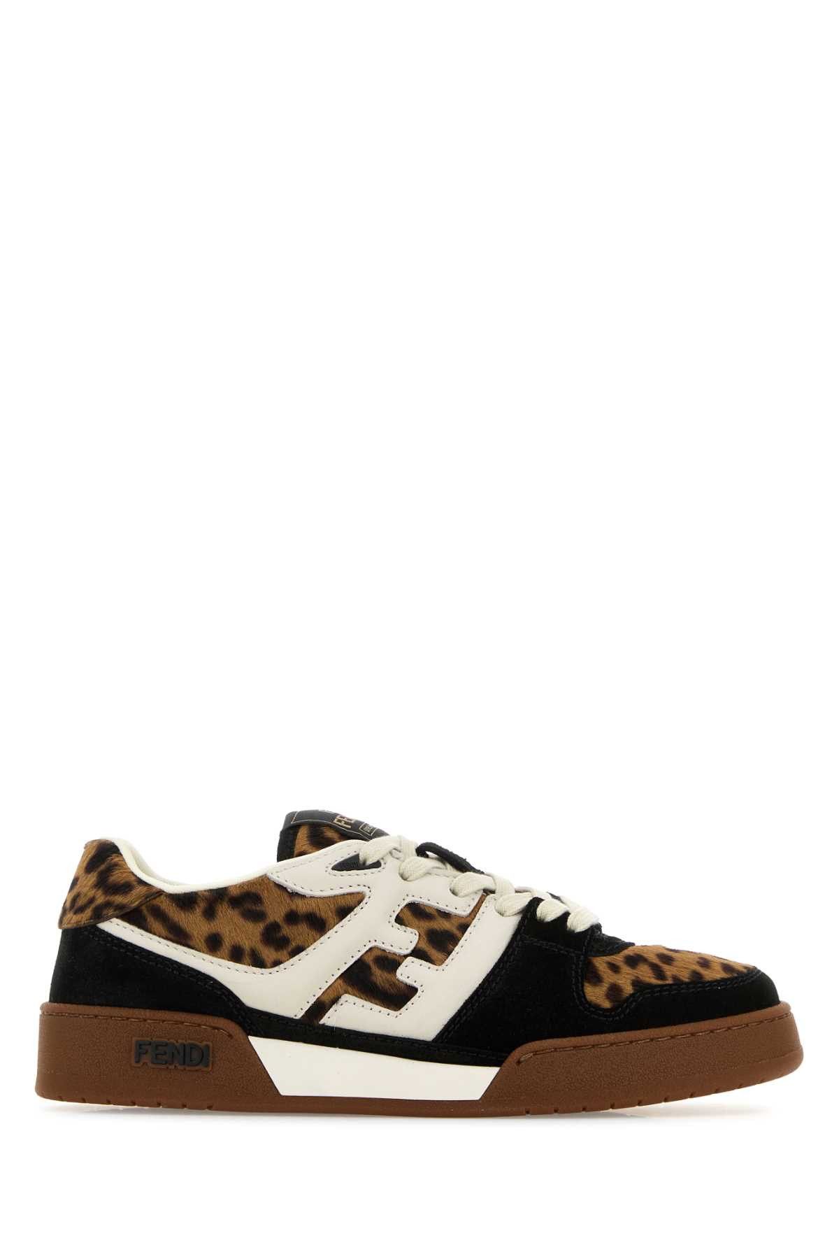 Multicolor Fendi Match Sneakers