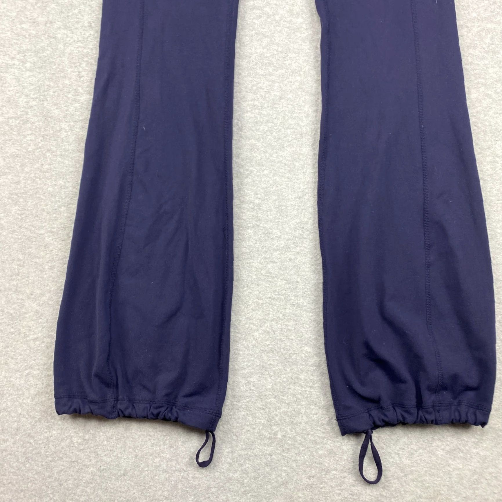 Lululemon Lululemon Womens Pants 10 Blue Ankle Drawstring Waist Tie Cinch High Dance Yoga Size 32" / US 10 / IT 46 - 4 Thumbnail