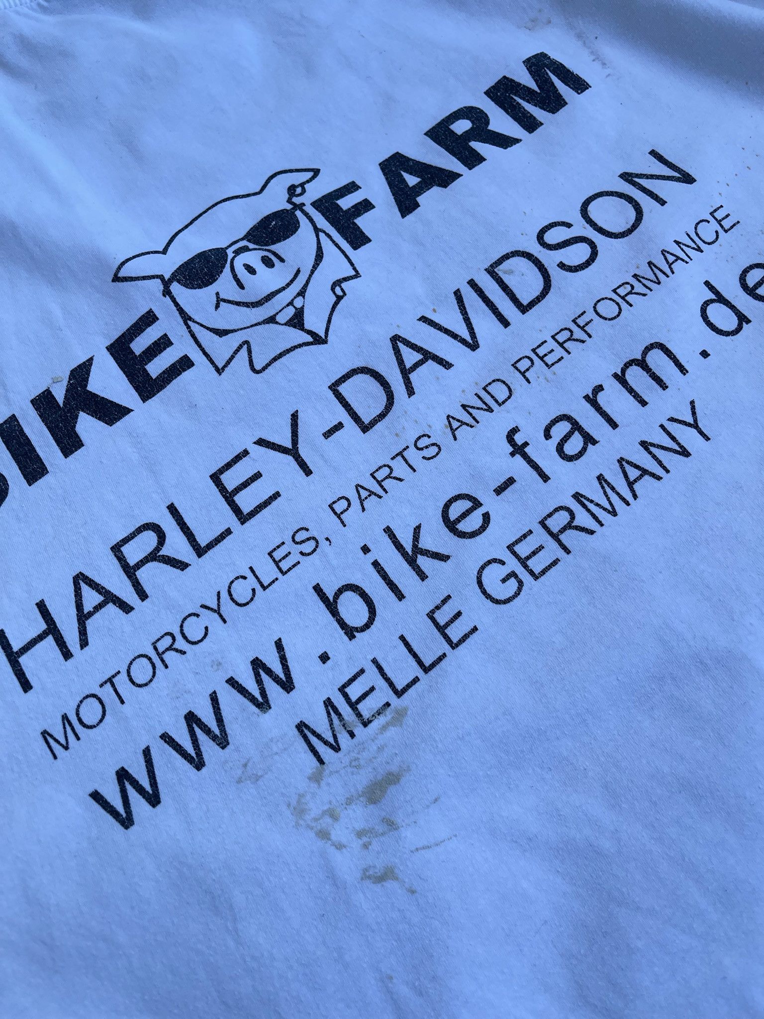 Harley Davidson vintage harley davidson grunge distressed tee Size US XXL / EU 58 / 5 - 18 Thumbnail
