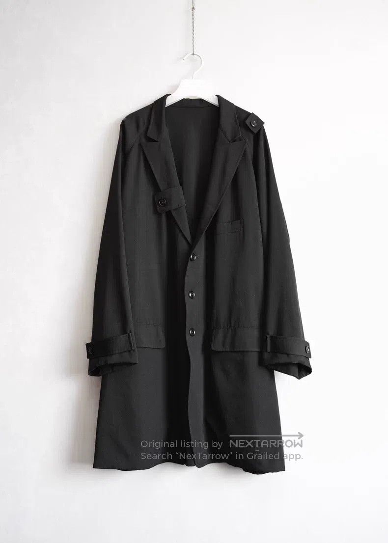 Yohji Yamamoto Yohji Yamamoto Multi-pocket Two-sided Long Coat Size US M / EU 48-50 / 2 - 4 Thumbnail