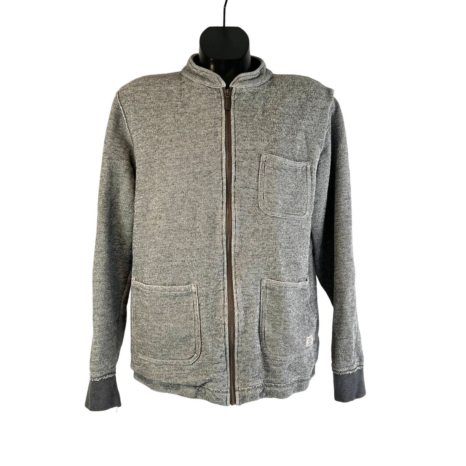 Barbour Barbour Weave Zip Thru Sweater Cardigan Long Sleeve Cotton Size US XL / EU 56 / 4 - 1 Thumbnail