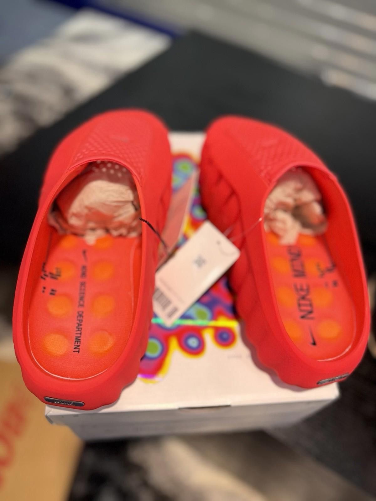 Nike Womens Nike Mind 001 Solar Red Chrome Hyper HQ4309-600 11W Size US 11 / IT 41 - 9 Thumbnail