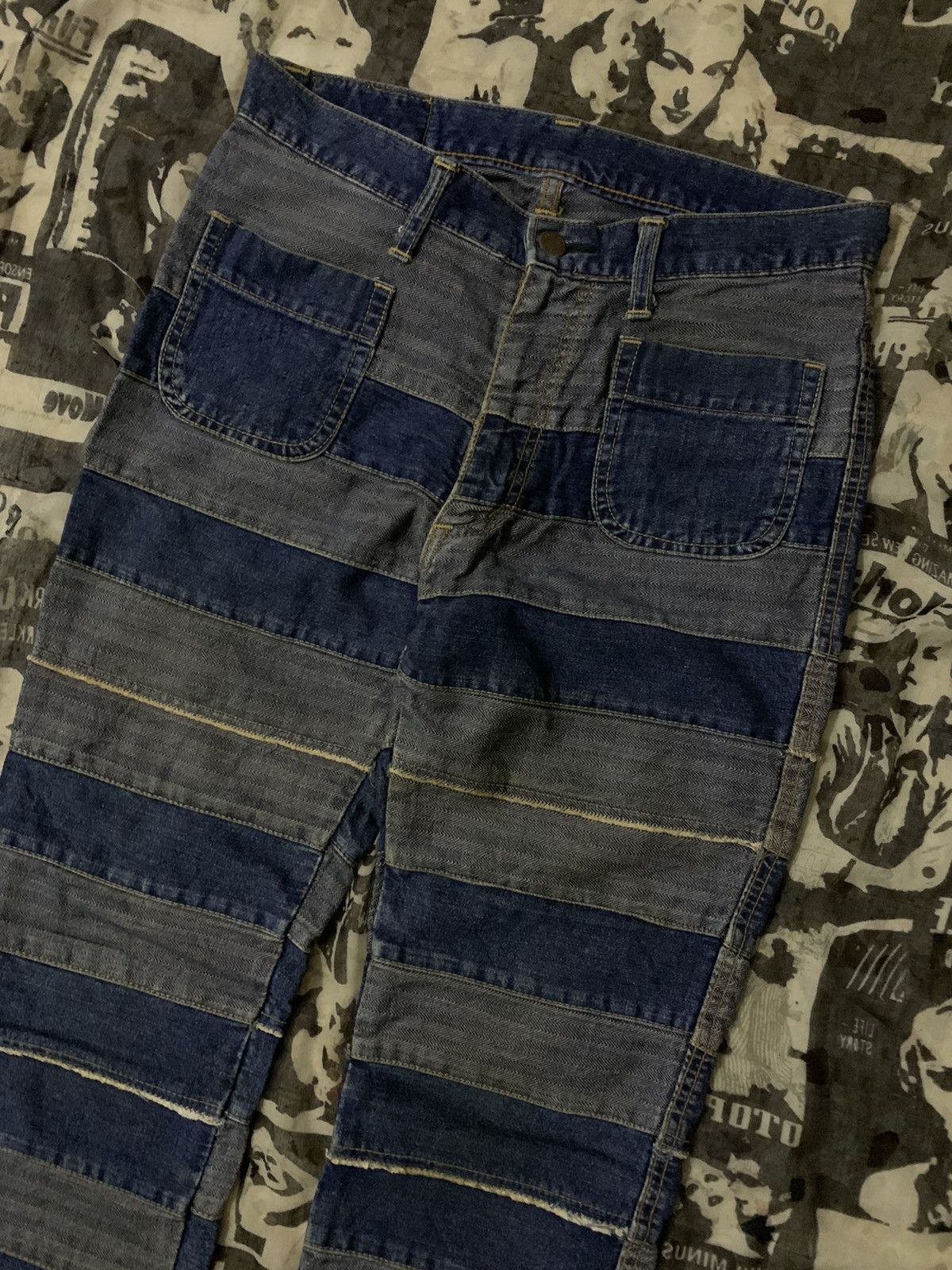 Hysteric Glamour 💥Vintage 90s Hysteric Glamour Hagi Denim Size US 29 - 3 Thumbnail