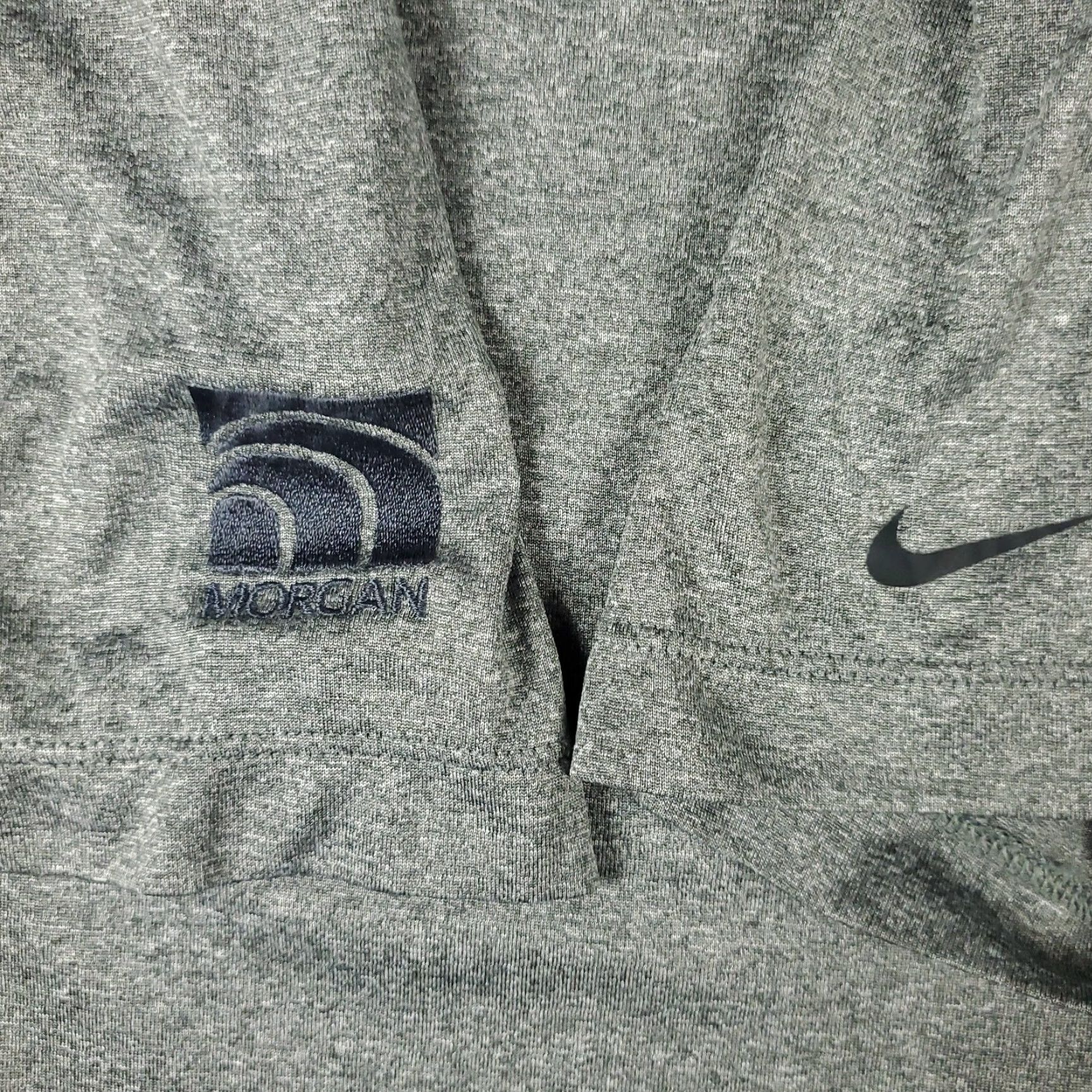 Nike Nike Polo Shirt Mens Large Gray Swoosh Casual Short Sleeve Nike Dri-Fit Polo Size US L / EU 52-54 / 3 - 3 Thumbnail