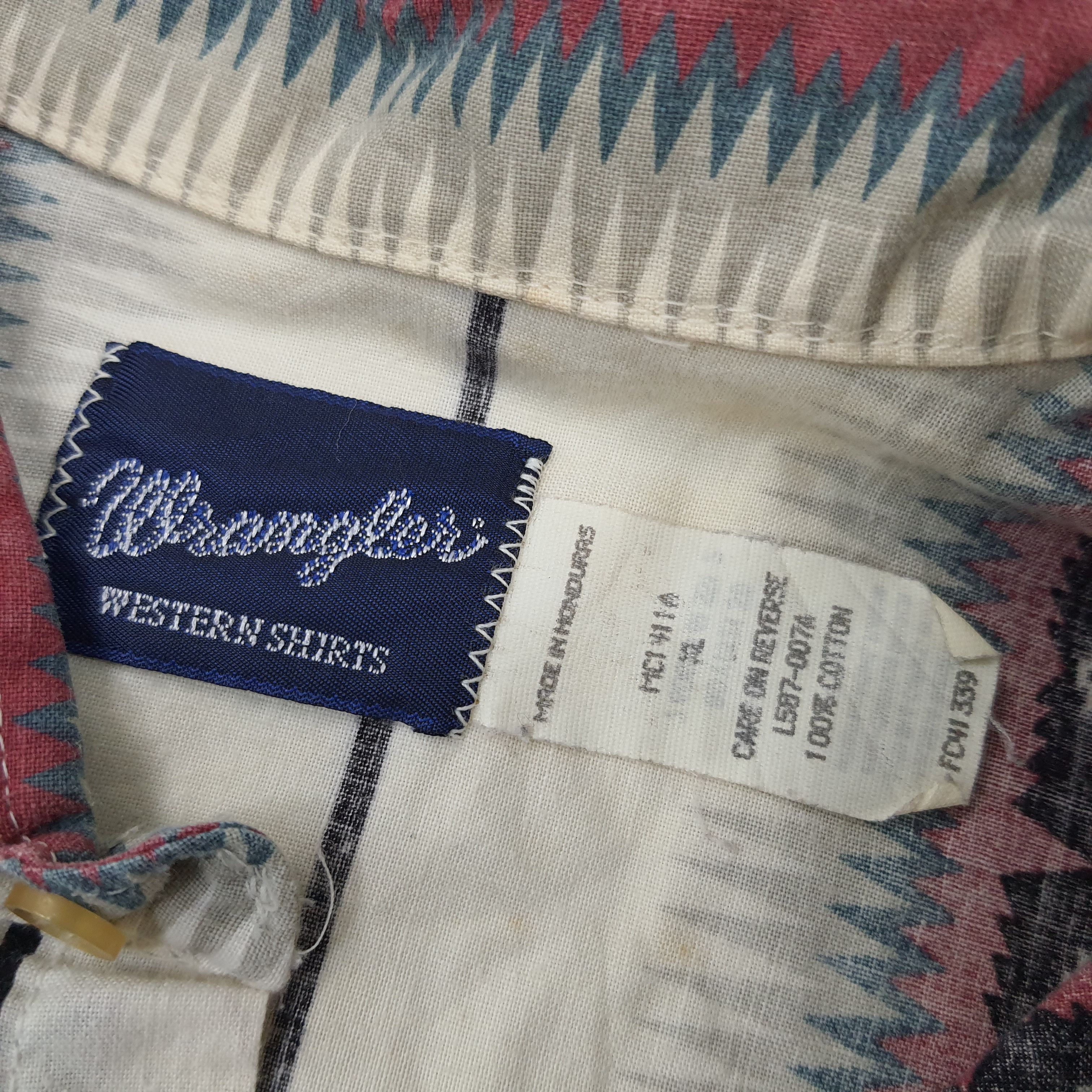 Vintage × Wrangler Vintage Wrangler Western Heritage Outdoor Fashion Shirt Size US XL / EU 56 / 4 - 5 Thumbnail