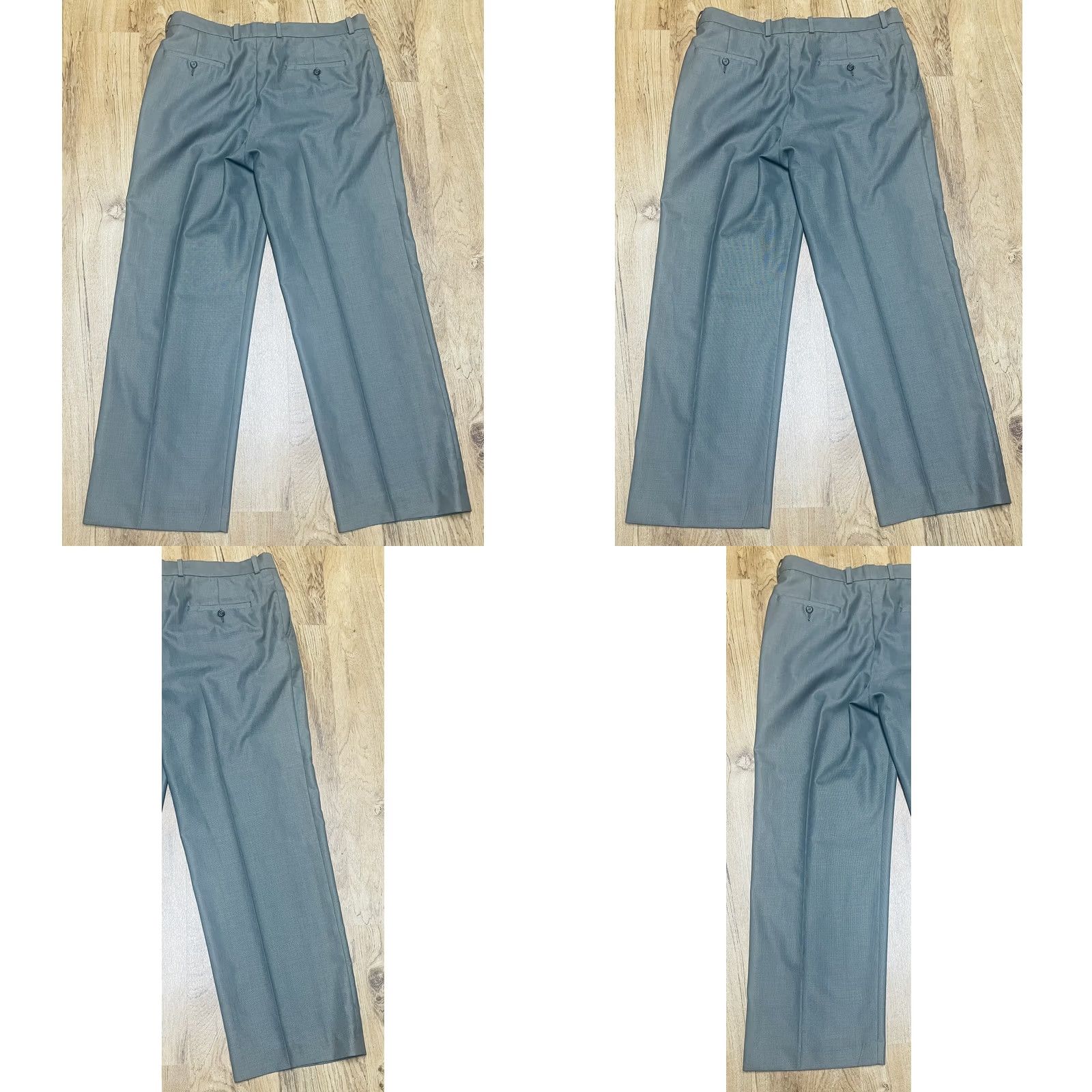 Perry Ellis Perry Ellis Dress Pants Slacks Gray Checkered Straight Leg Sz 34x29 Men’s Regular 34 Inseam 29 Comfort Classic Vintage: No Size US 34 / EU 50 - 8 Thumbnail