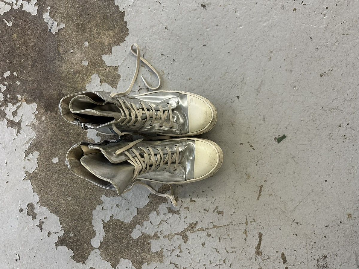 Rick Owens Rick Owens Ramons Silver Size US 10.5 / EU 43-44 - 3 Thumbnail