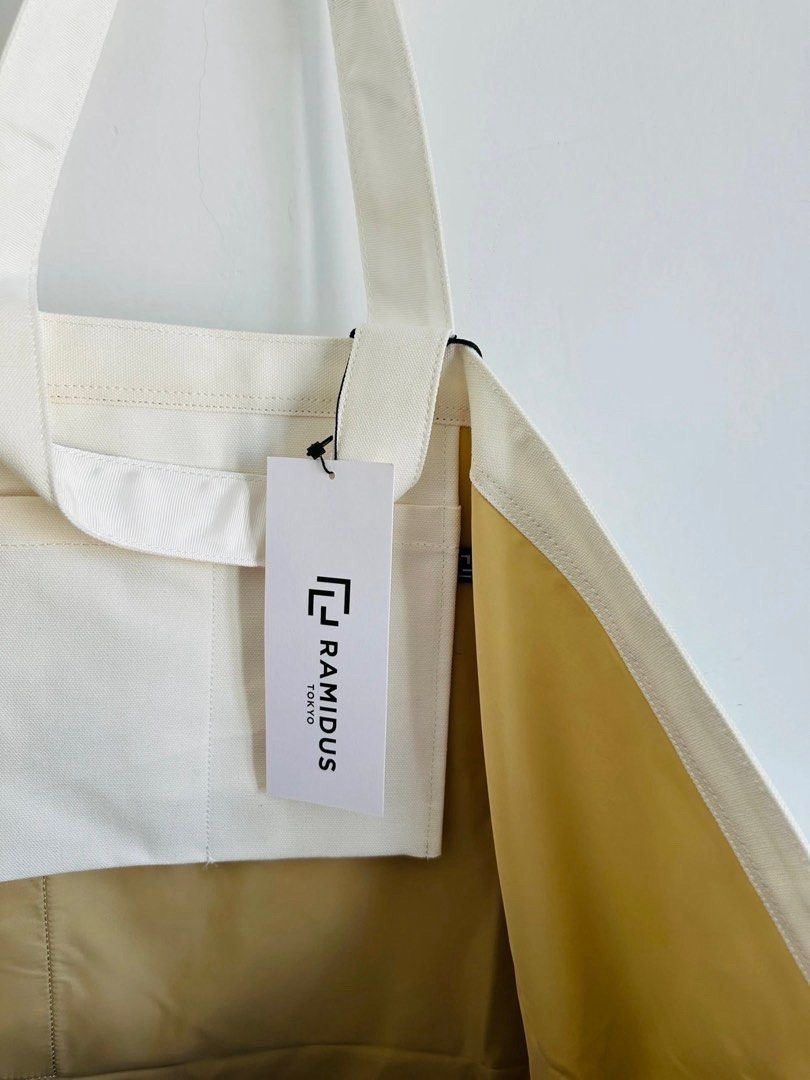 Carhartt Carhartt WIP x RAMIDUS Tote Bag XL – White Size ONE SIZE - 2 Thumbnail