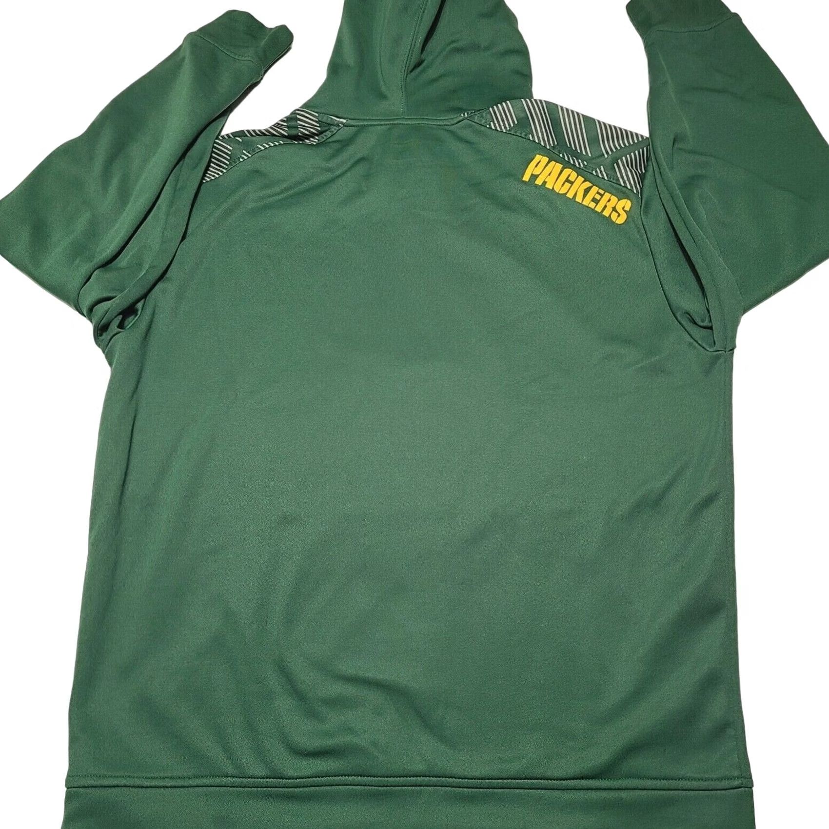 NFL Majestic ThermaBase Green Bay Packers Hoodie Pullover Green NFL Men’s Medium unisex Adult Long Sleeve Graphic Print Football-NFL Hoodie Size US M / EU 48-50 / 2 - 2 Thumbnail