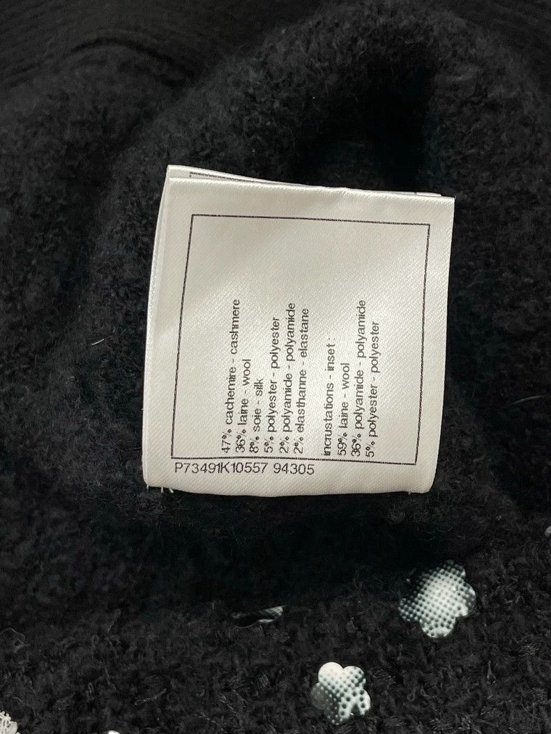 Chanel Chanel Black snowflake breastplate Size XS / US 0-2 / IT 36-38 - 6 Thumbnail