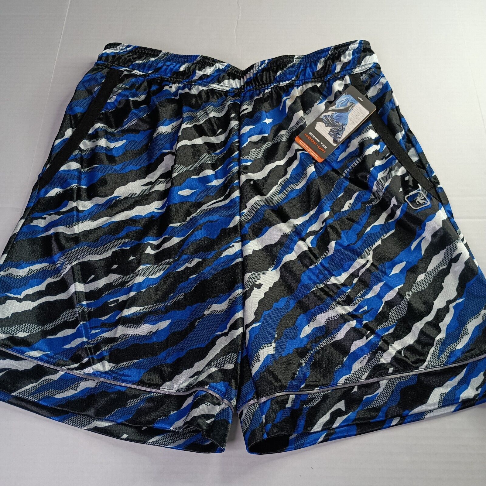 & Other Stories 2 AND1 Offense Shorts Men’s M Red Gray Blue Black 8" Inseam Size US 32 / EU 48 - 8 Thumbnail