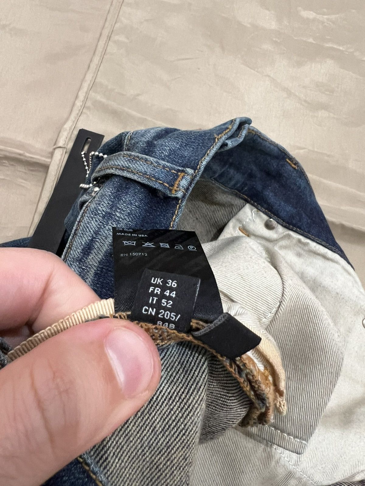 Amiri Amiri Shotgun Jean 'Deep Classic' size 36 Size US 36 / EU 52 - 7 Thumbnail