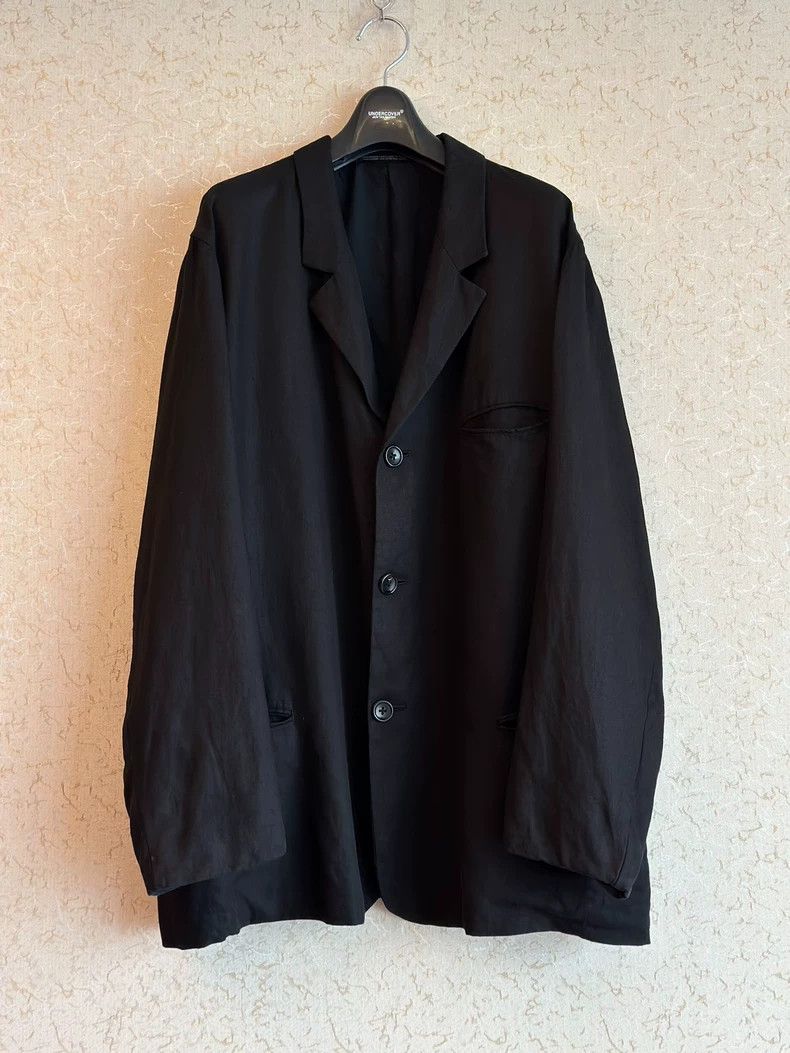 Yohji Yamamoto yohji yamamoto98SS Linen Oversize Jacket 2503-Nextarrow Size US M / EU 48-50 / 2 - 1 Thumbnail