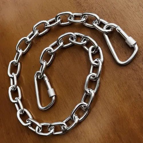 Jewelry Aluminum Buckle Thick Pants Chain, Wallet Chain Size ONE SIZE - 4 Thumbnail