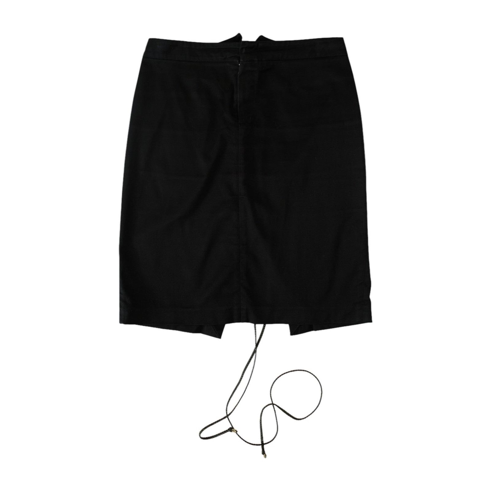Gucci by Tom Ford 2002 Rope Black Skirt Size 30" / US 8 / IT 44 - 1 Thumbnail