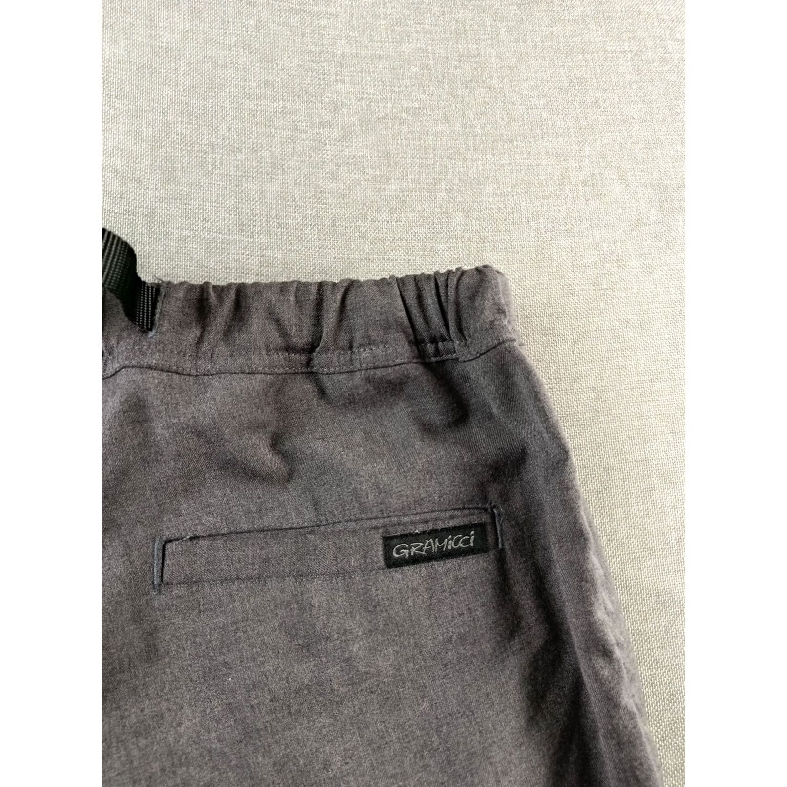 Gramicci Pants Womens Small Gray Voyager Nylon Stretch Webbing Belted, Women's (Size 28) — image 6 of 6