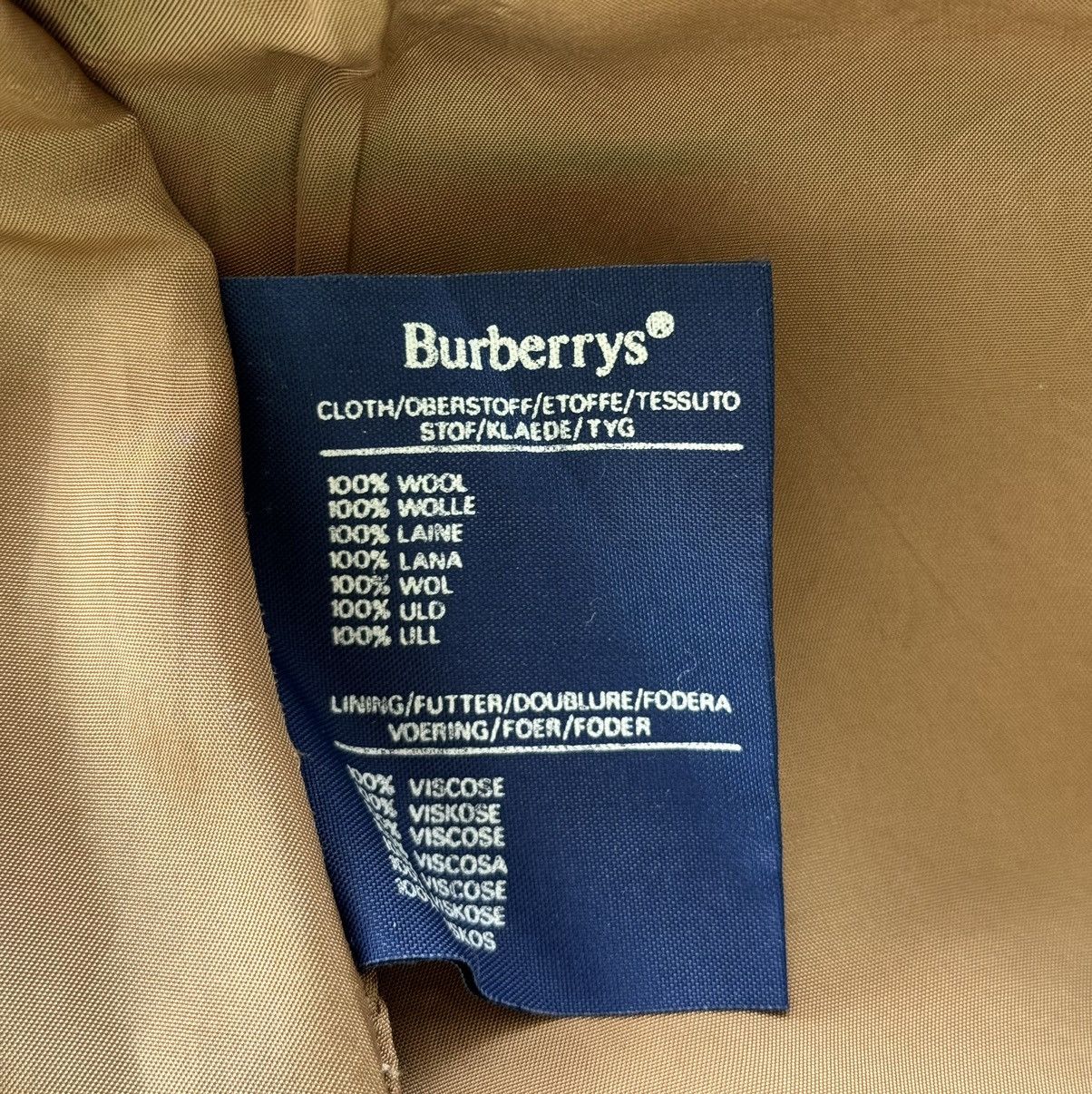 Burberry × Designer × Vintage Burberrys 1990s vintage nova check wool maxi skirt Size 30" / US 8 / IT 44 - 6 Thumbnail